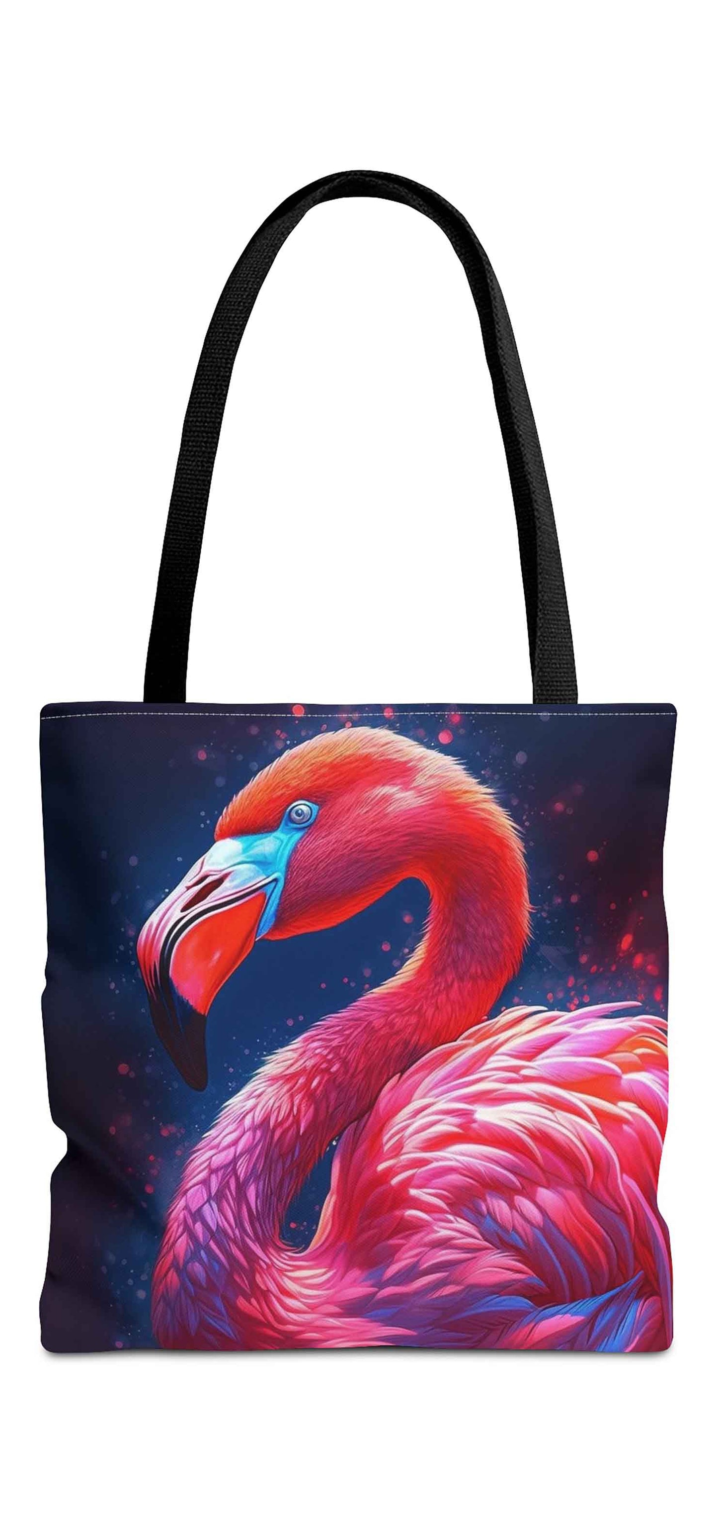 Luminous Elegance Flamingo Tote Bag