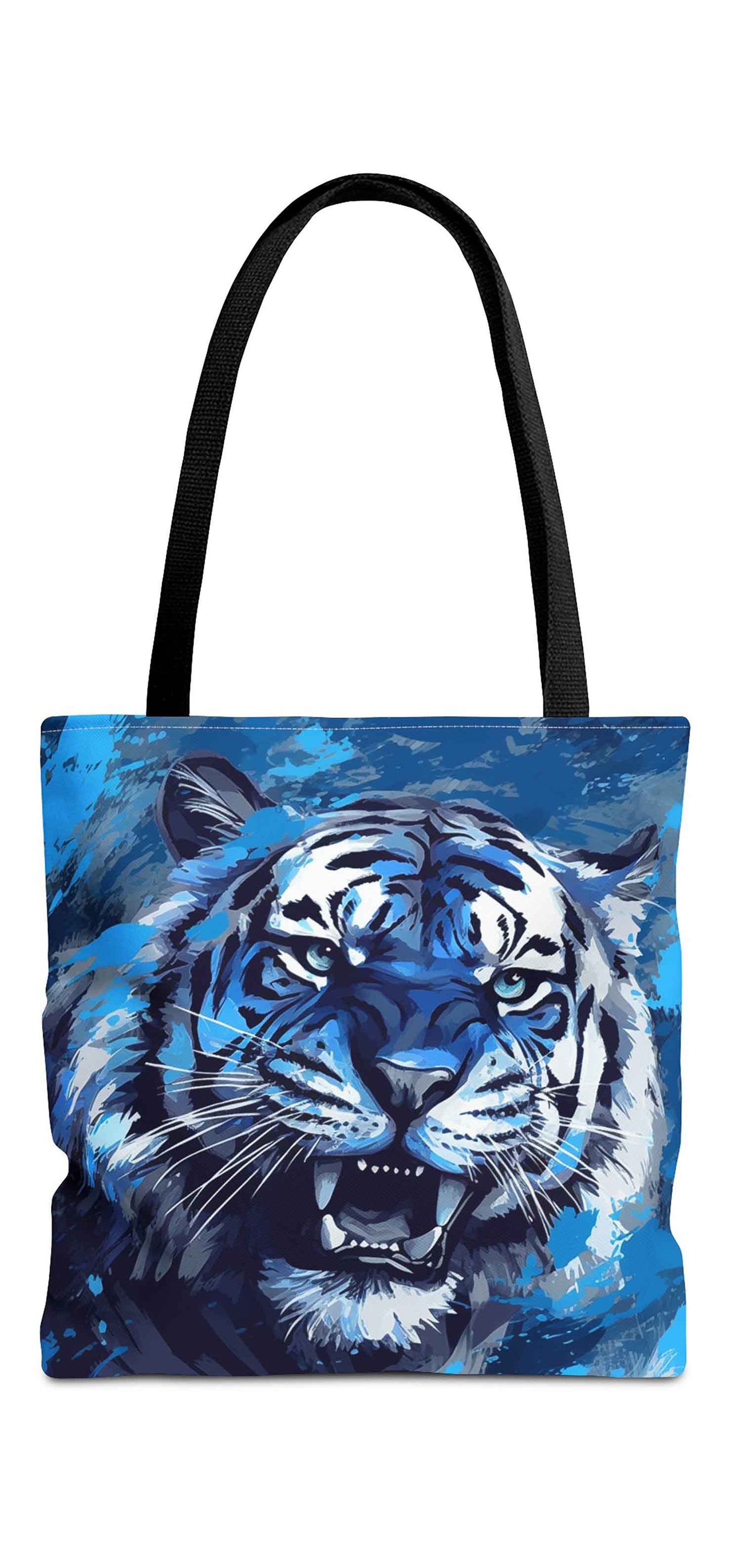 Blizzard Beast Tiger Tote Bag