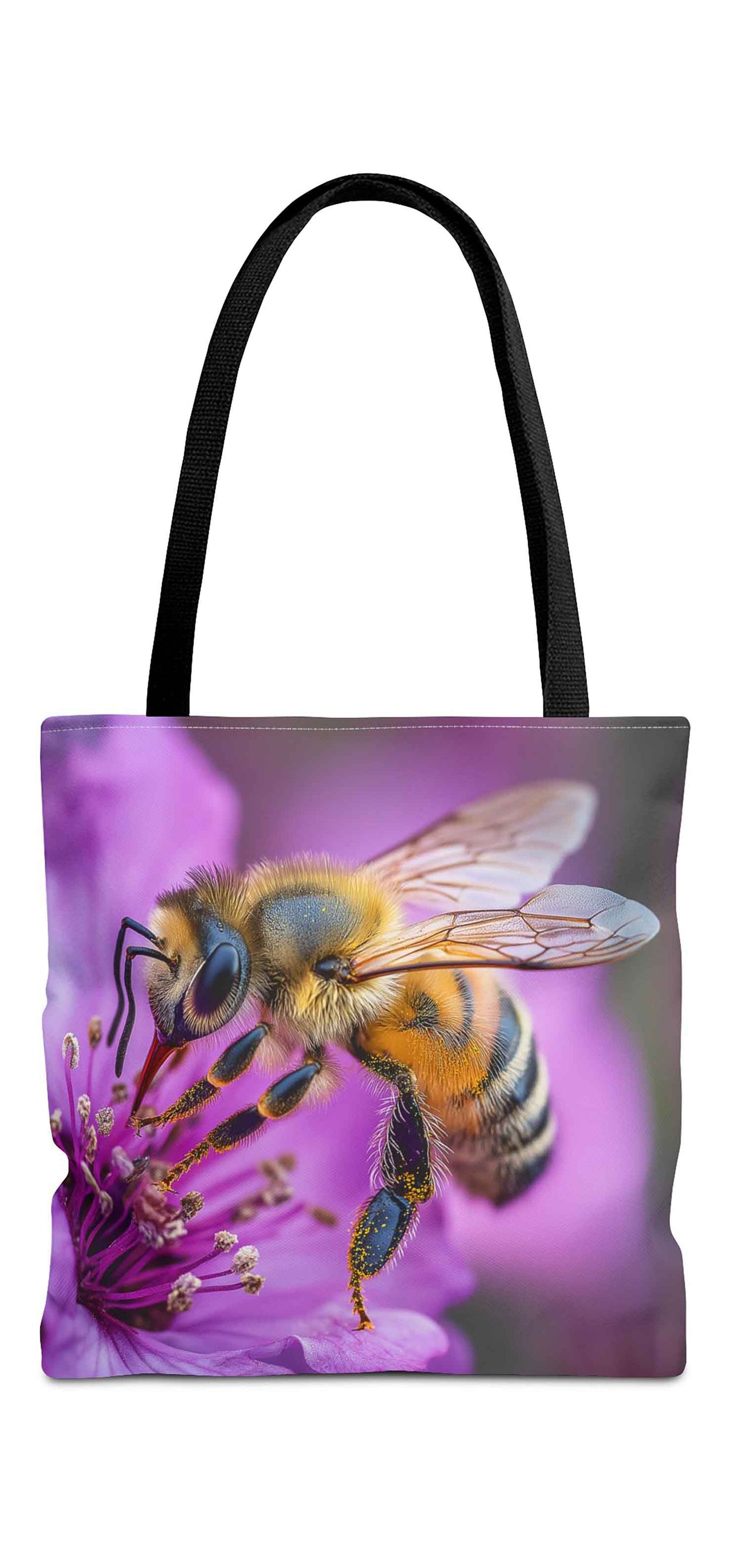 Blooming Bee Tote Bag