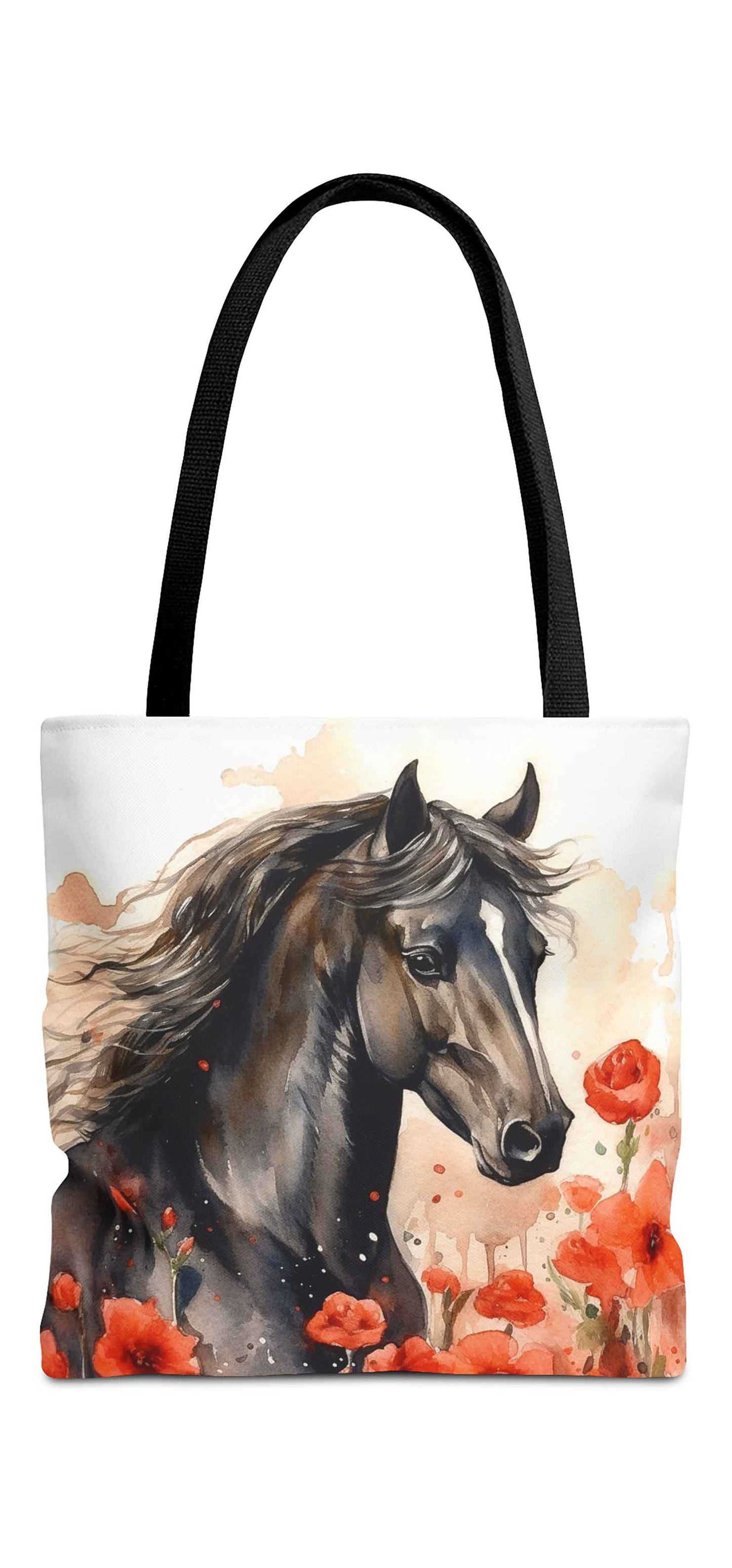 Majestic Meadow Horse Tote Bag