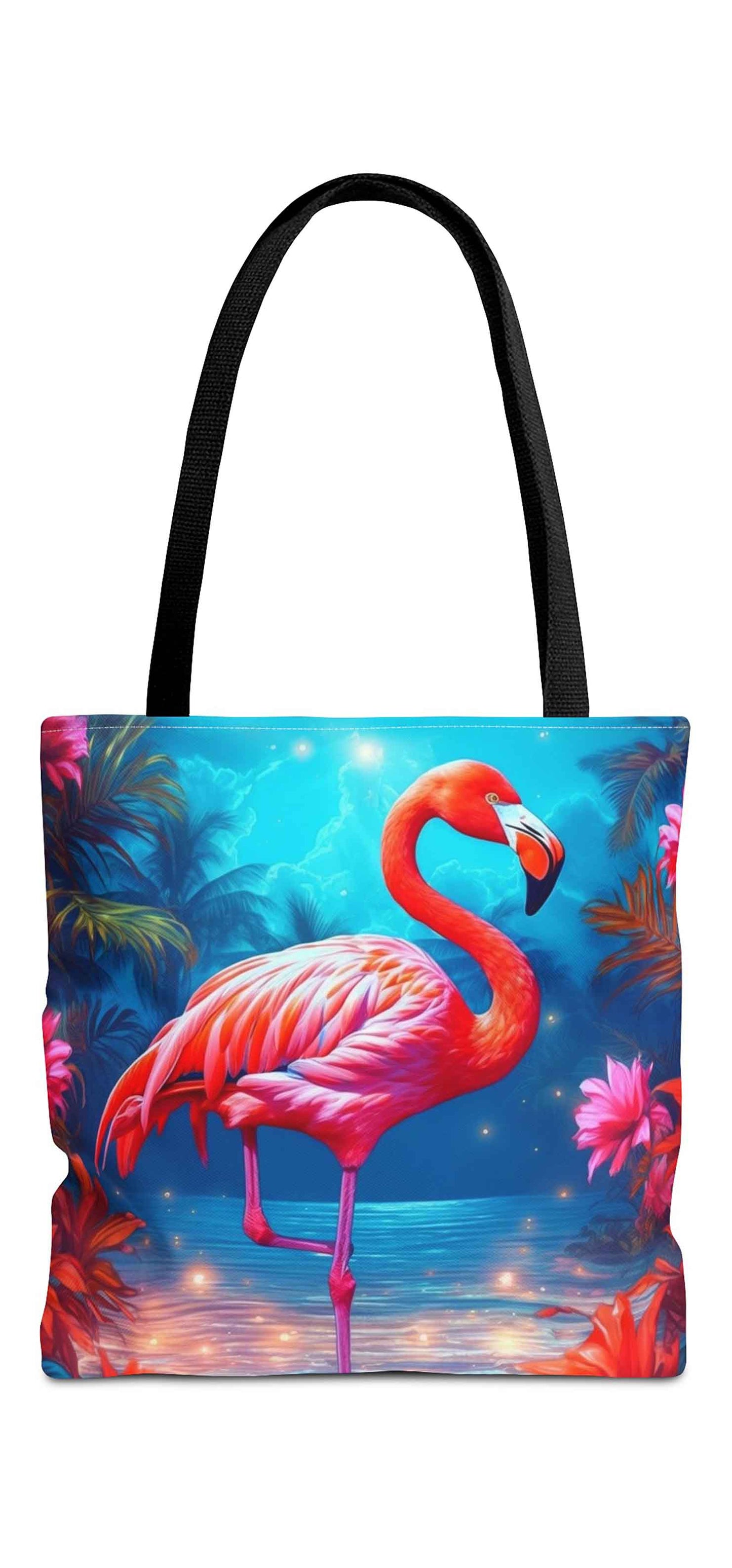 Tropical Flamingo Tote Bag