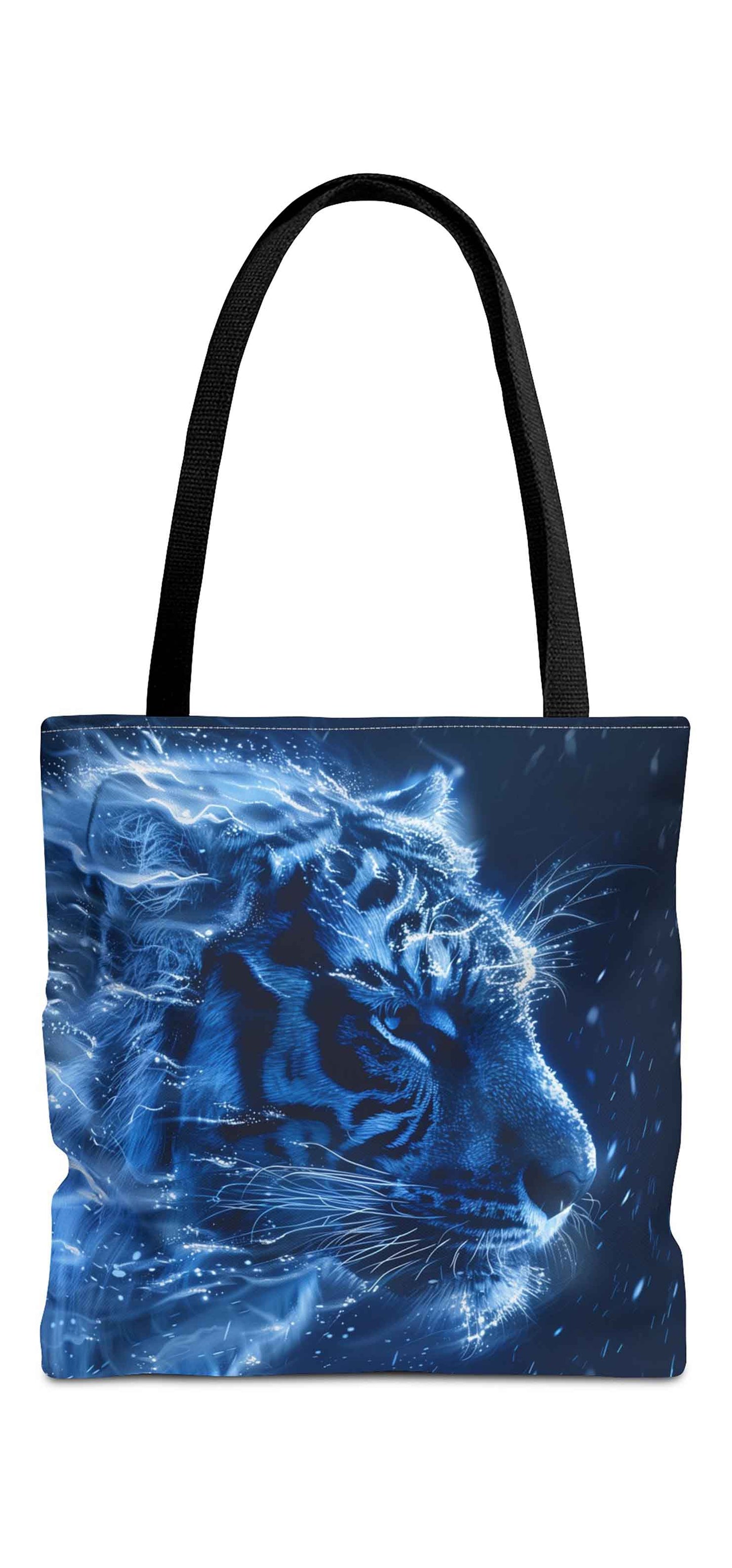 Luminescent Tiger Tote Bag