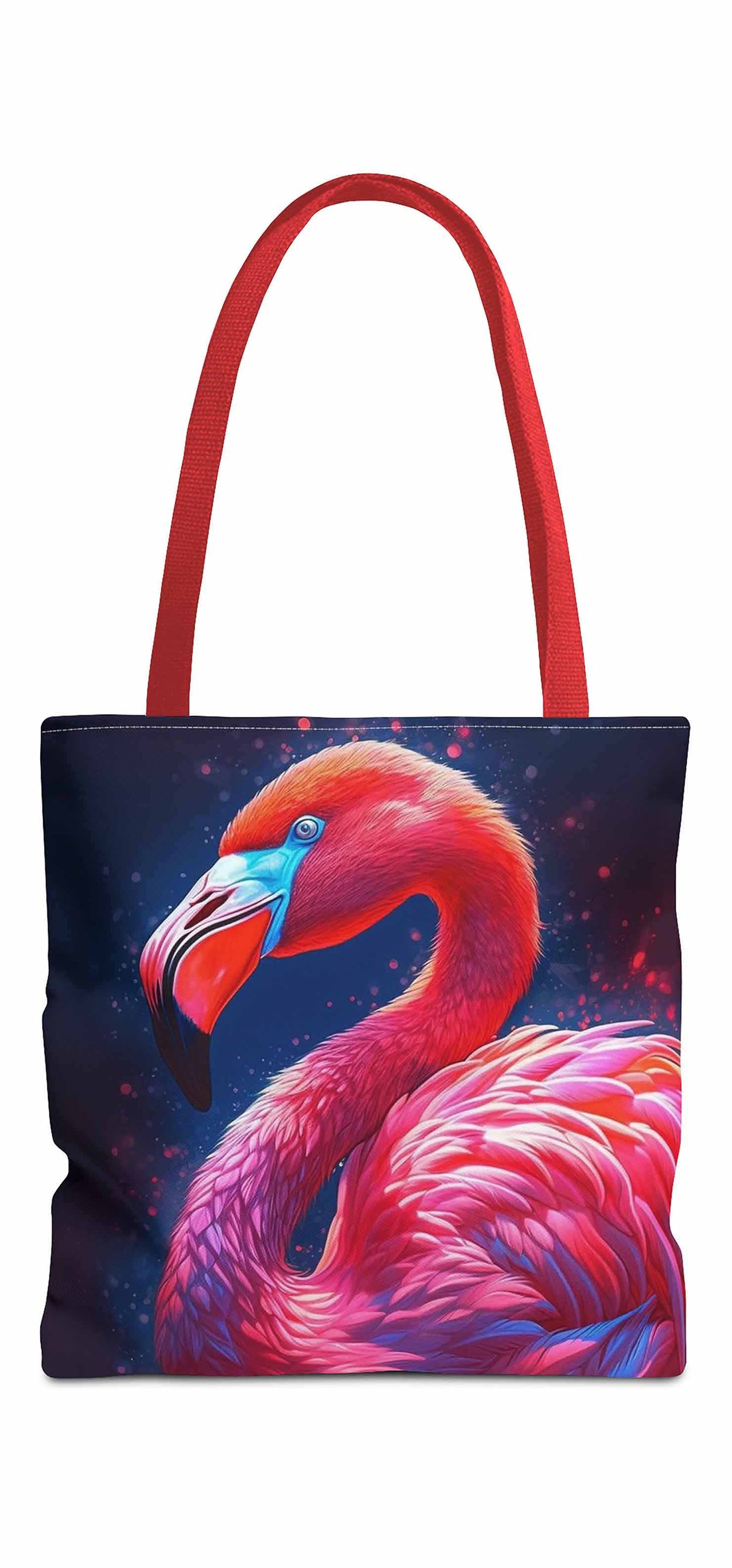 Luminous Elegance Flamingo Tote Bag