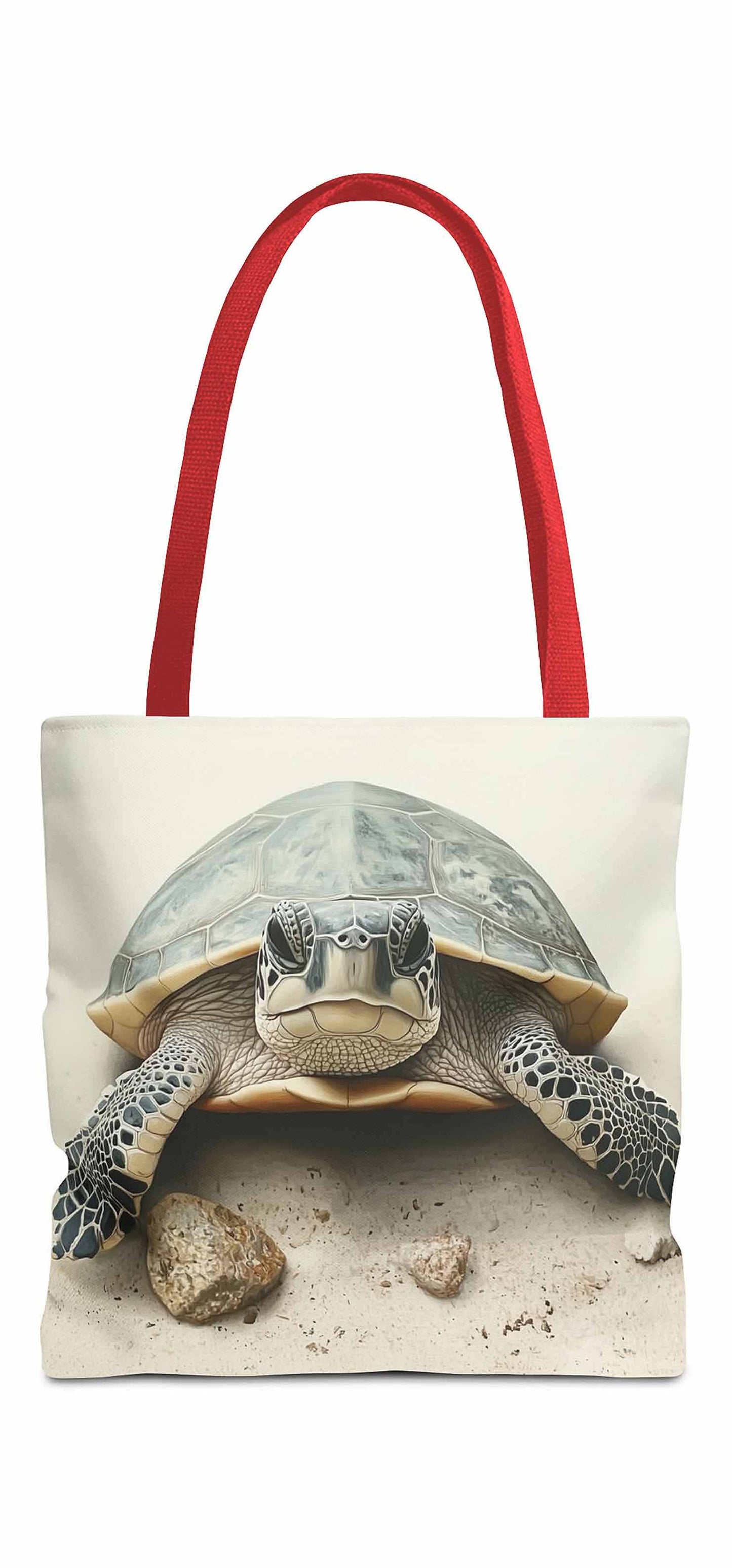 Sandy Stroll Turtle Tote Bag