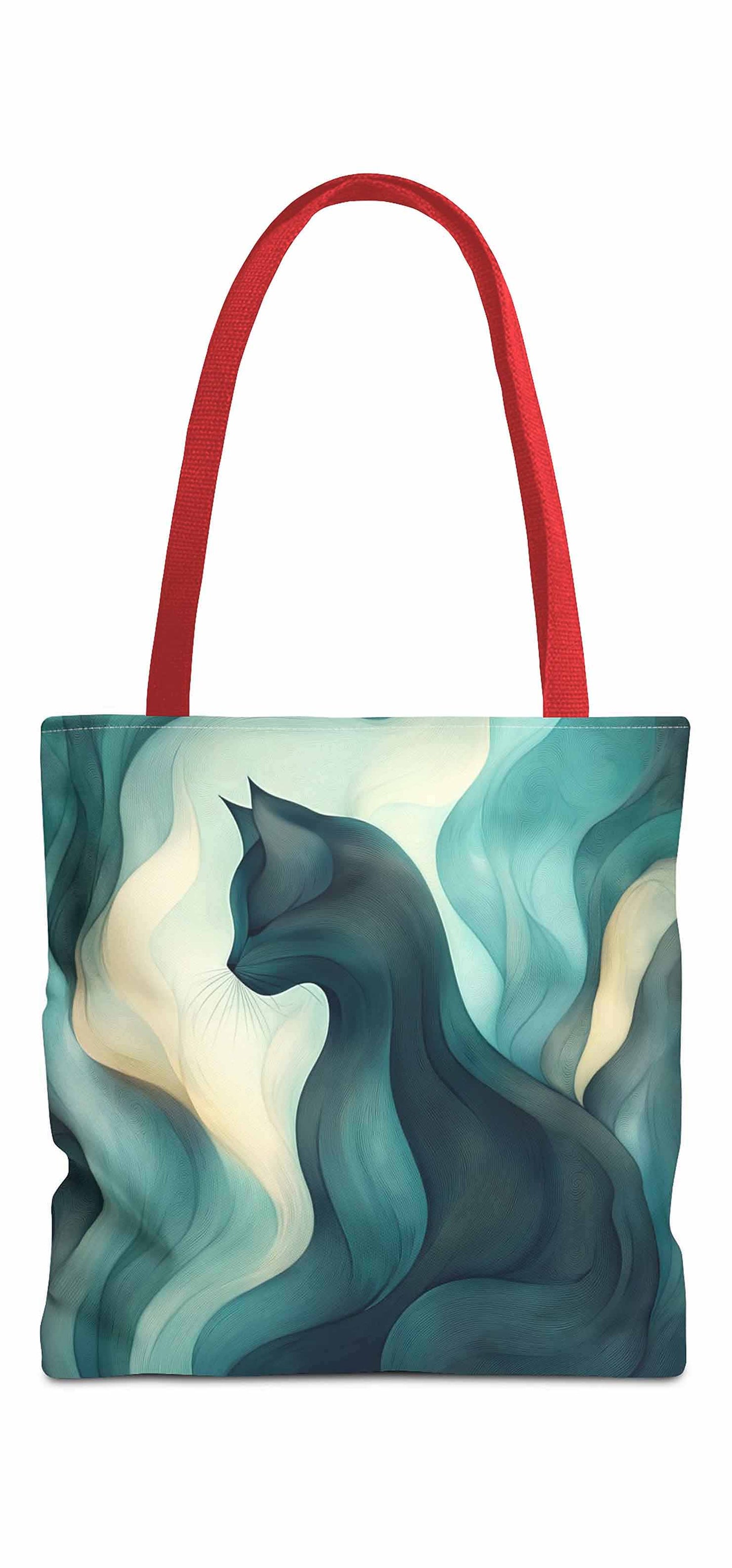 Abstract Cat Art Tote Bag