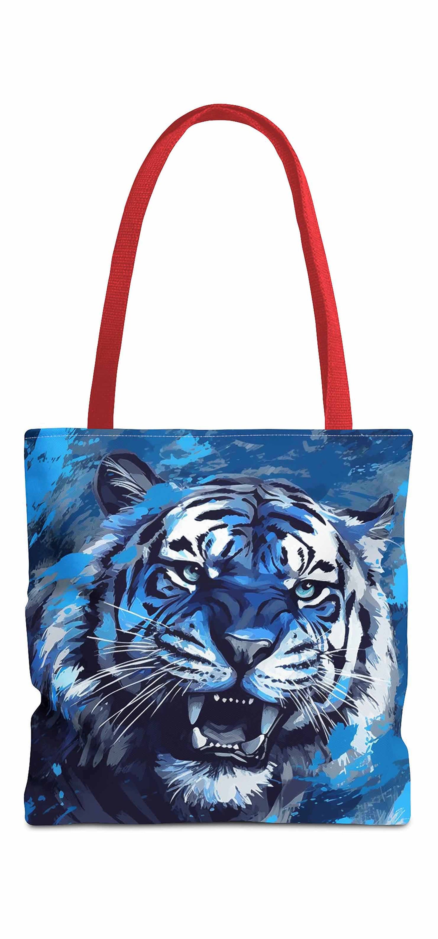 Blizzard Beast Tiger Tote Bag