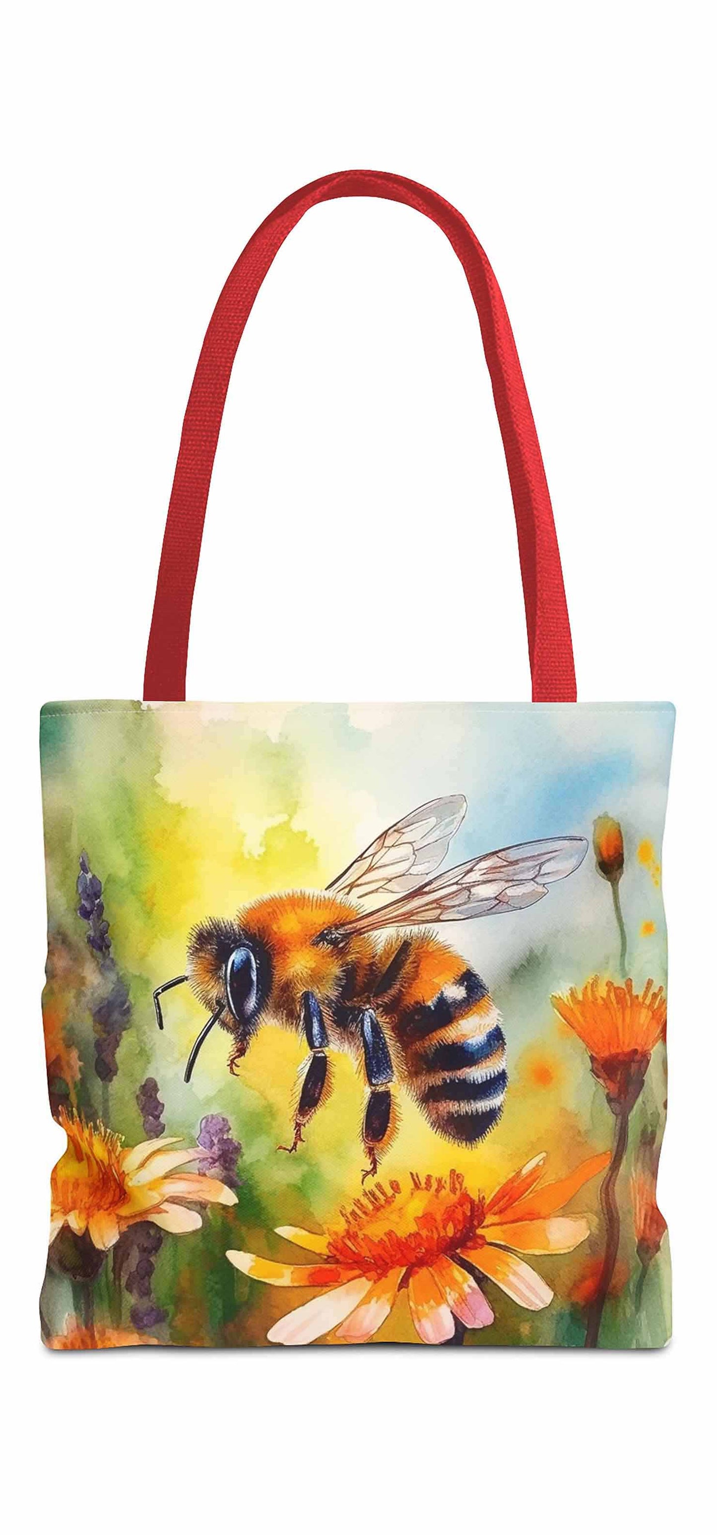 Floral Voyage Bee Tote Bag