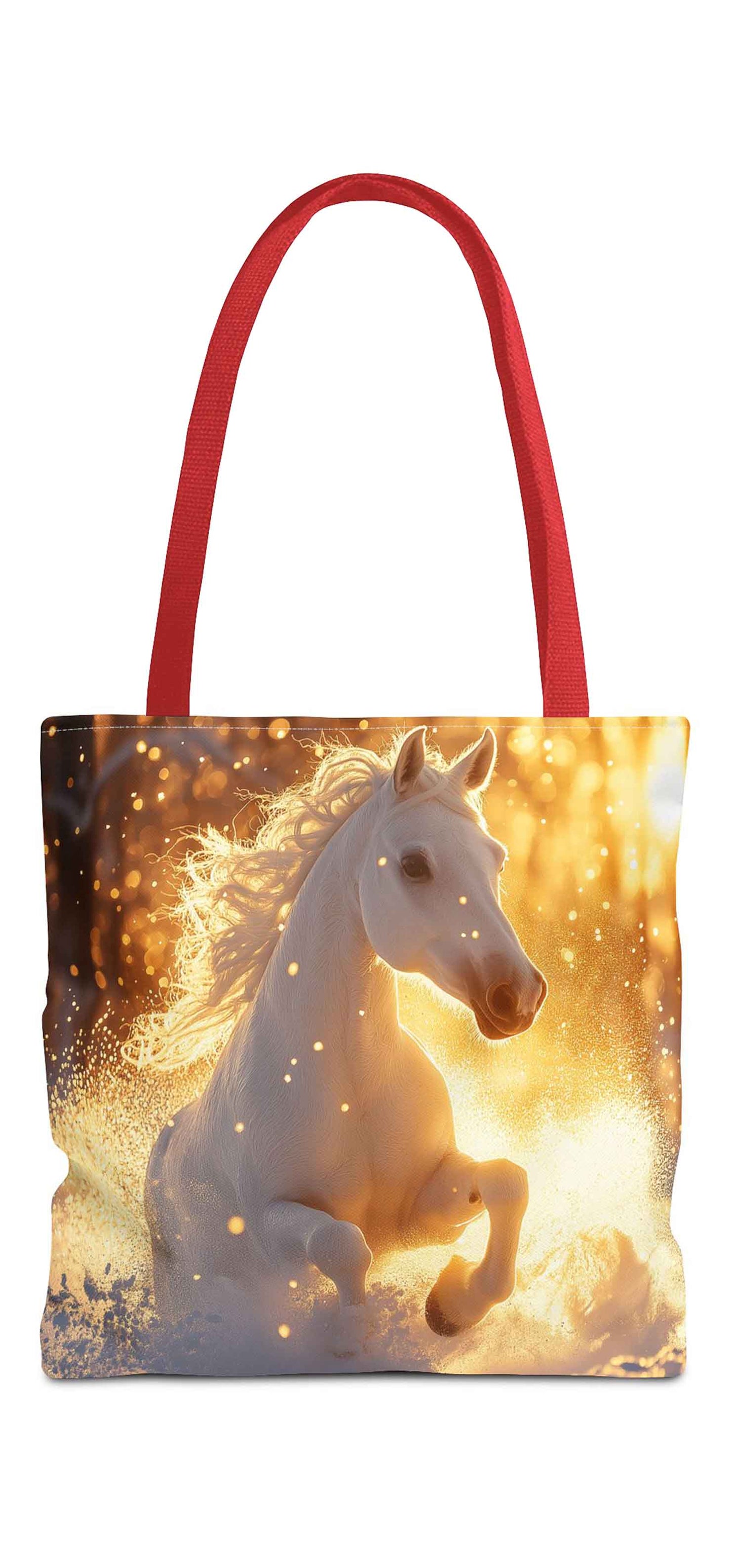 Golden Dawn Galloping Tote Bag