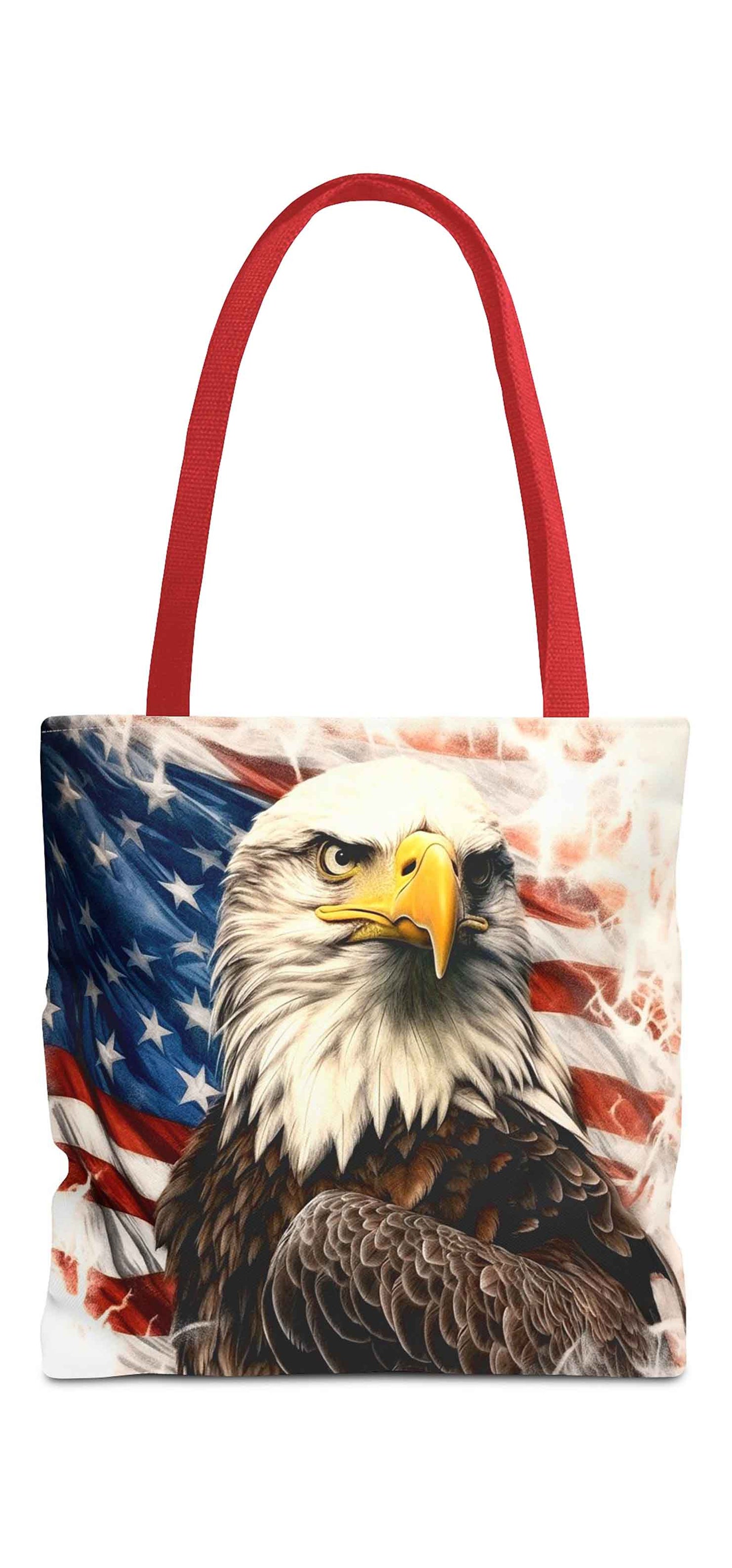 Old Glory Eagle Tote Bag