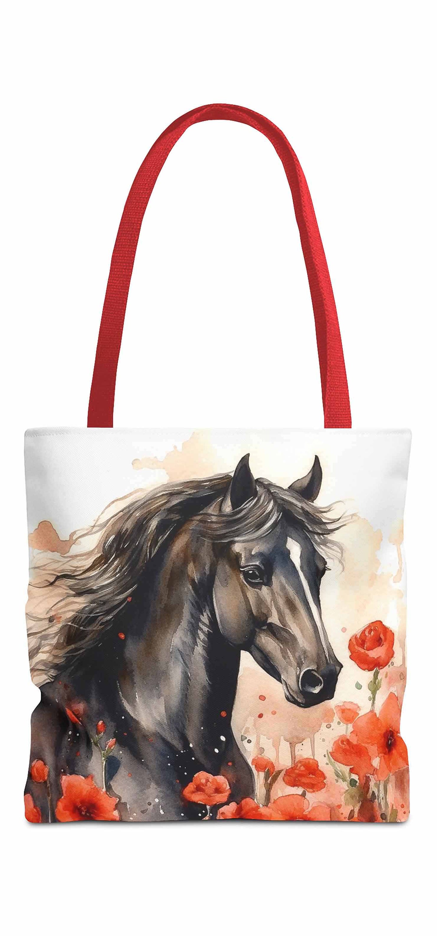 Majestic Meadow Horse Tote Bag