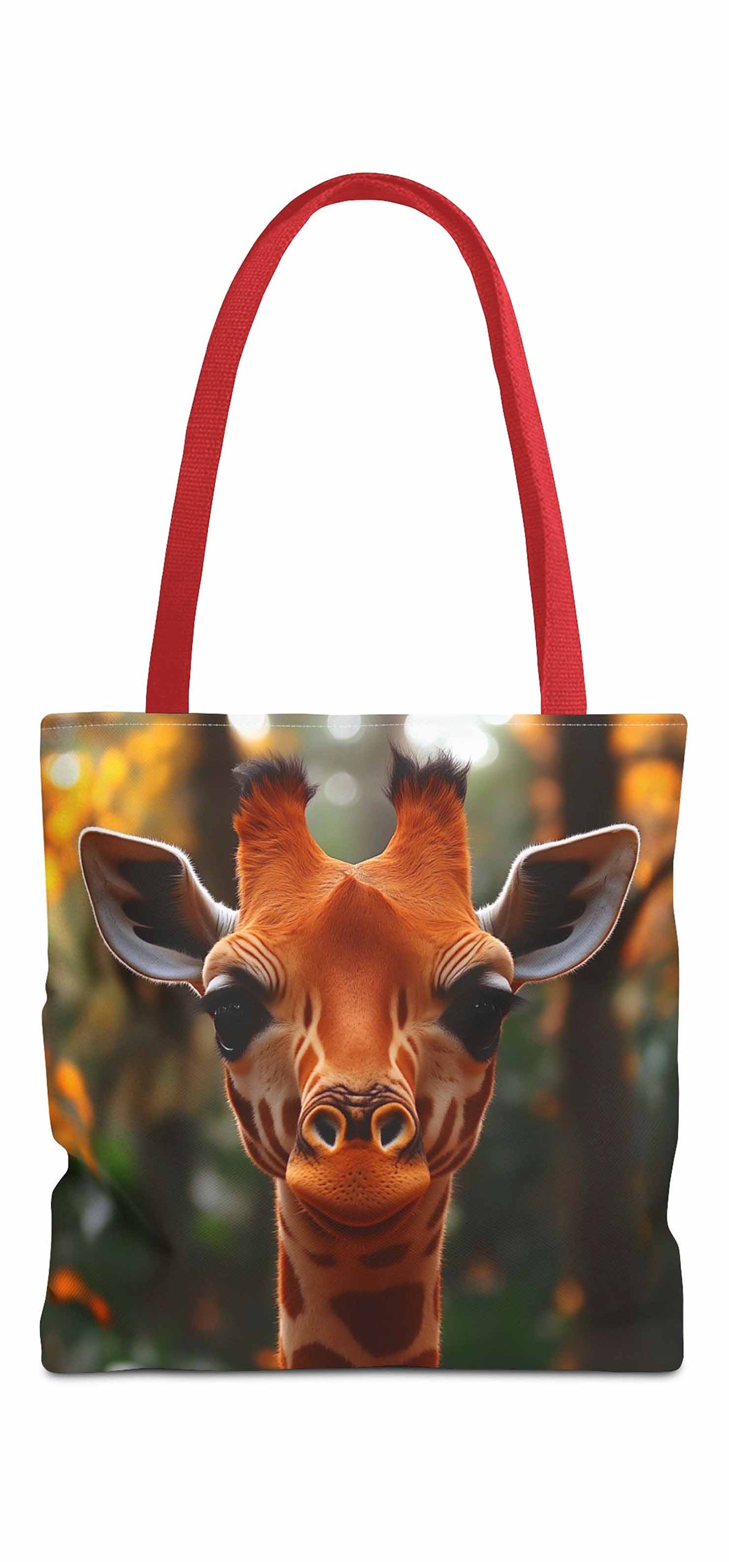 Curious Giraffe Tote Bag