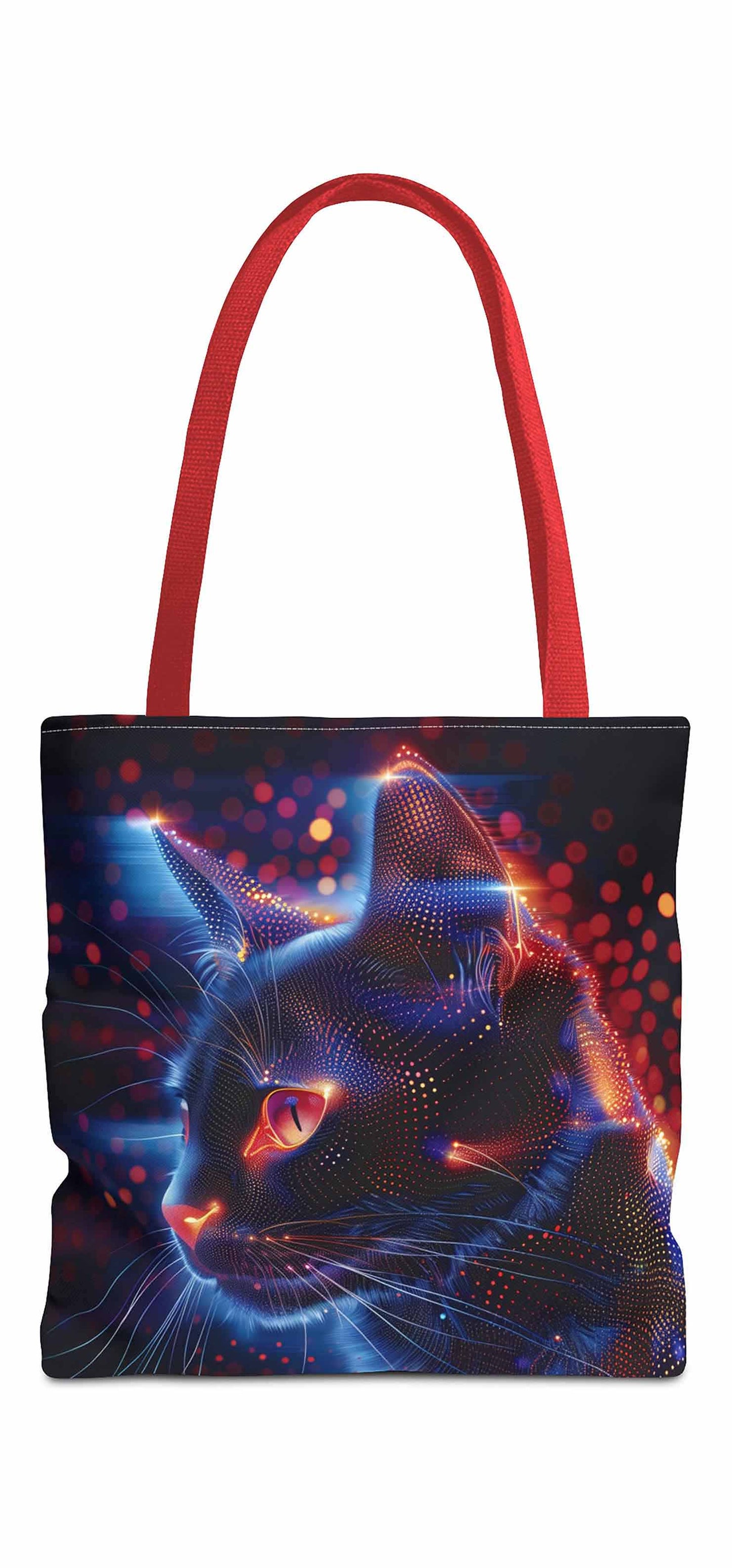 Cyber Vision Cat Tote Bag