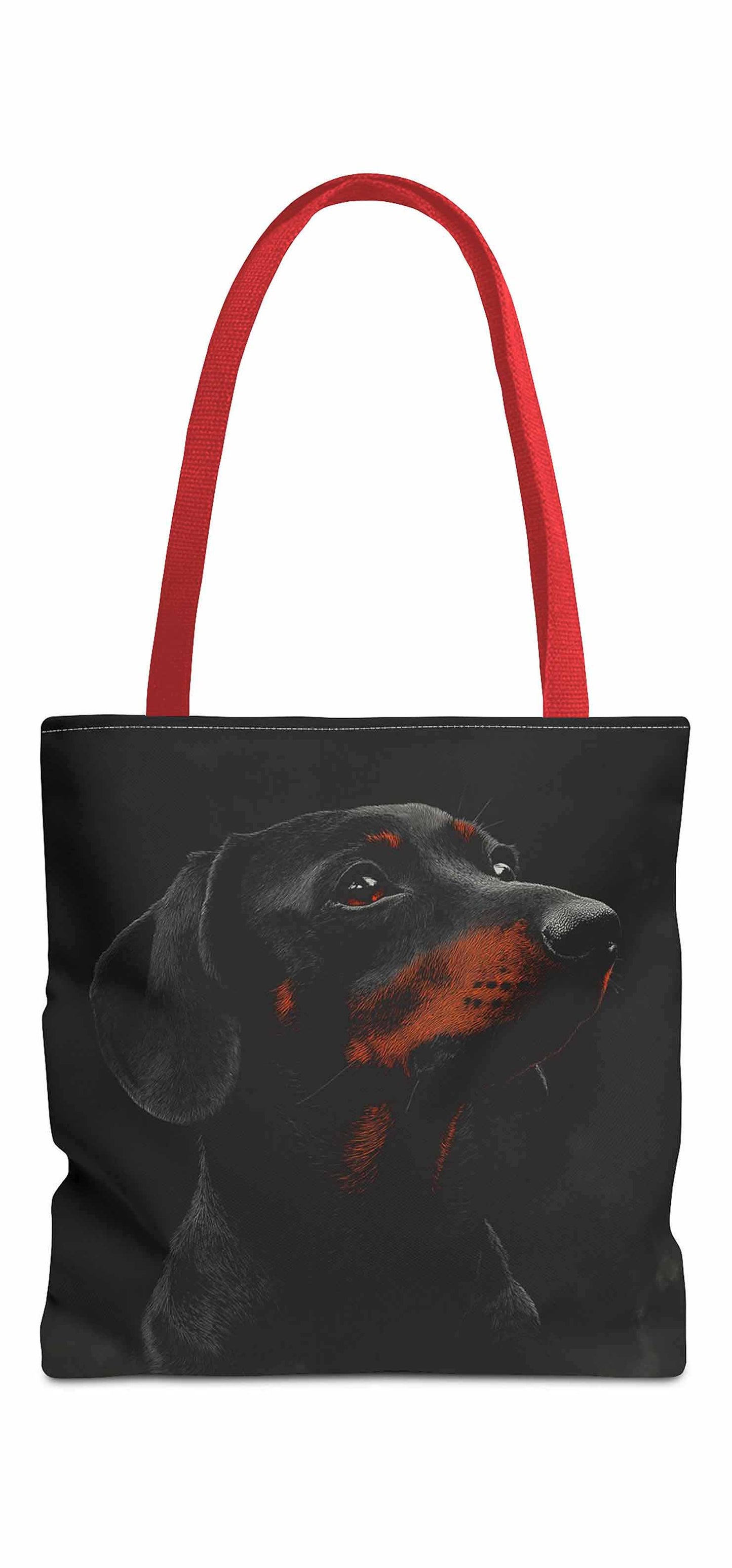 Elegant Dachshund Tote Bag