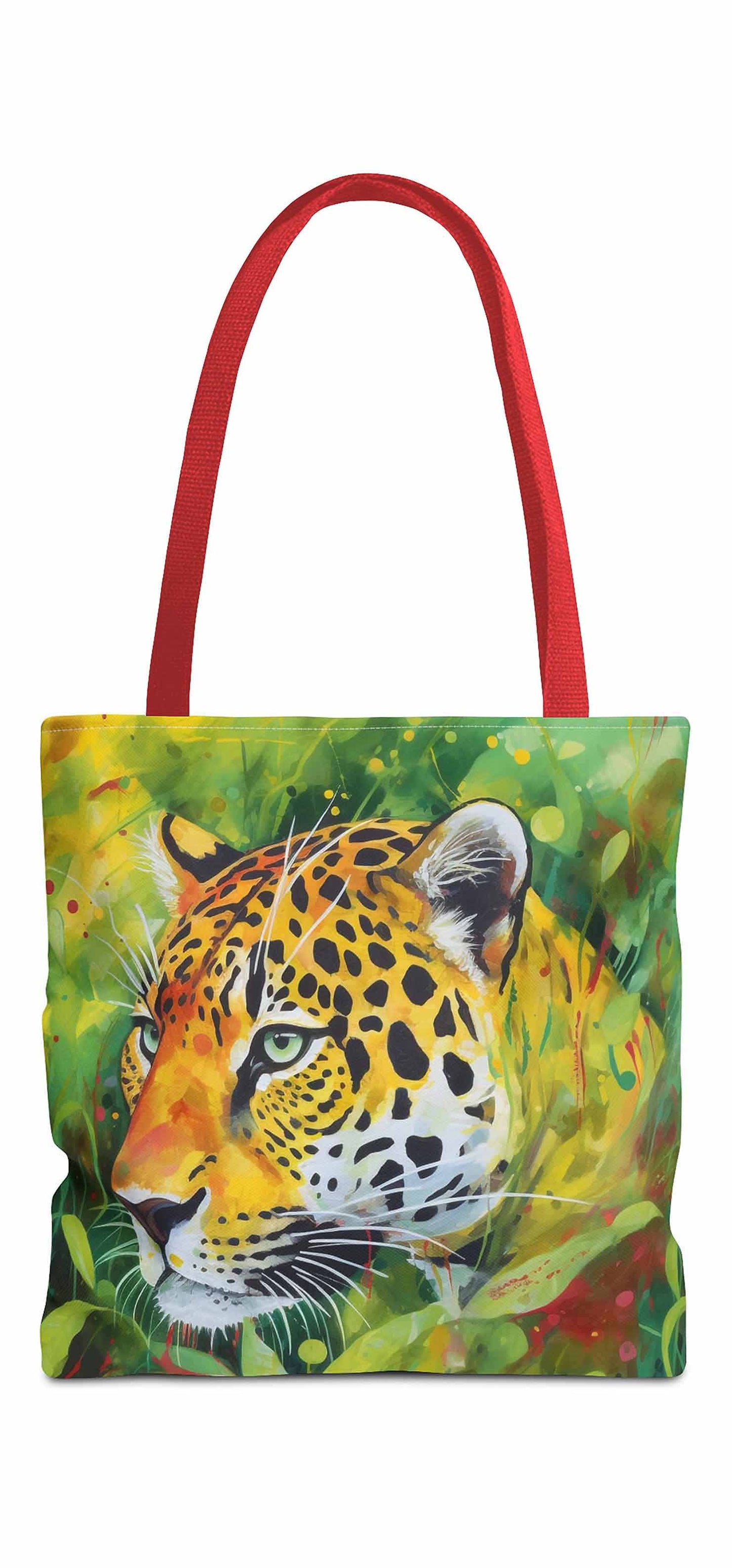 Floral Predator Tote Bag