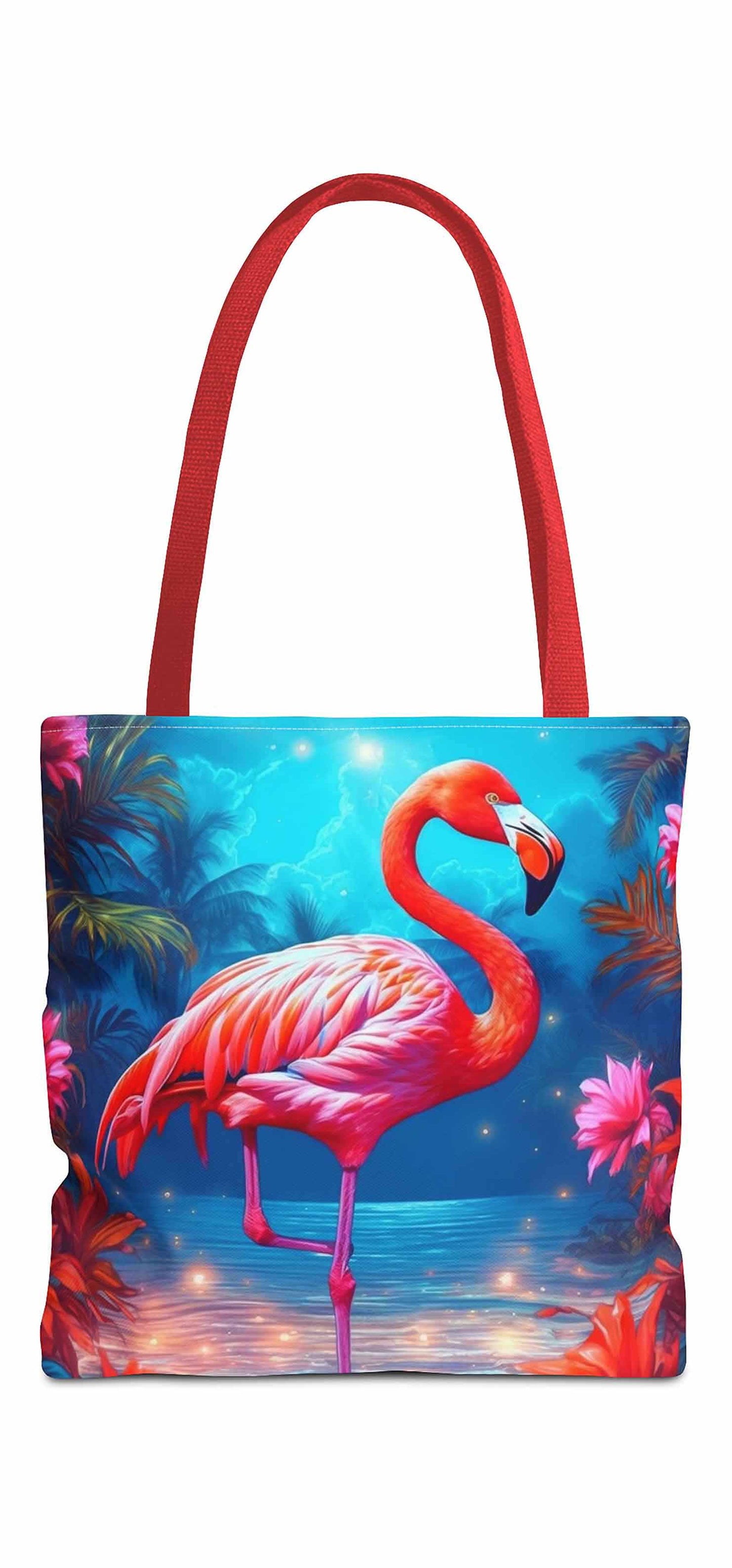Tropical Flamingo Tote Bag