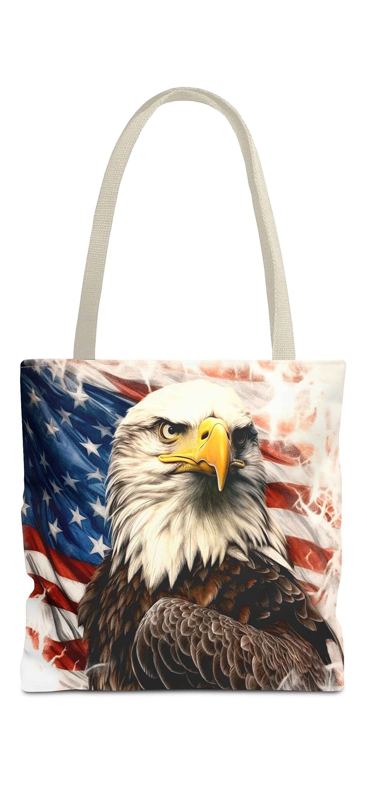 Old Glory Eagle Tote Bag