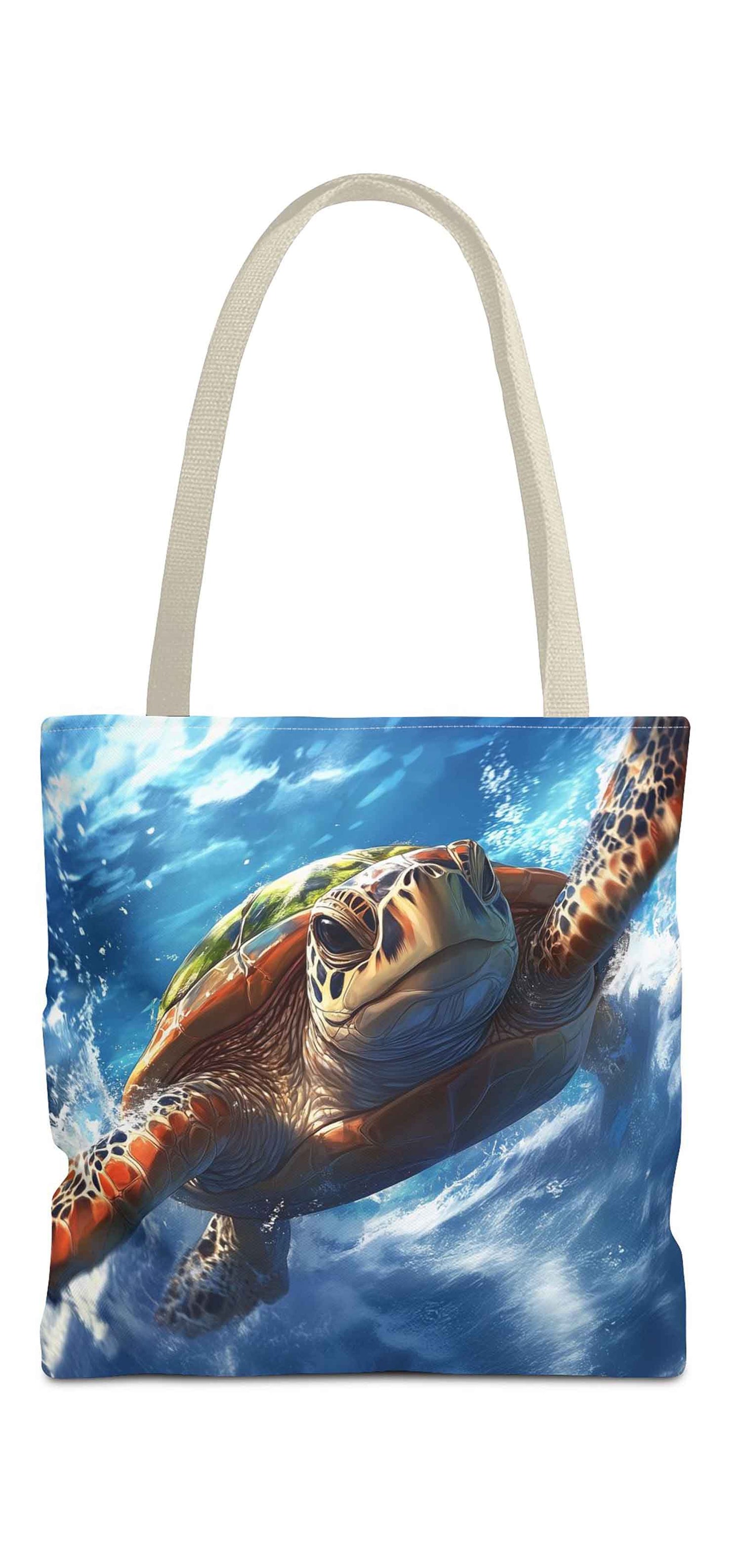 Ocean Escape Turtle Tote Bag