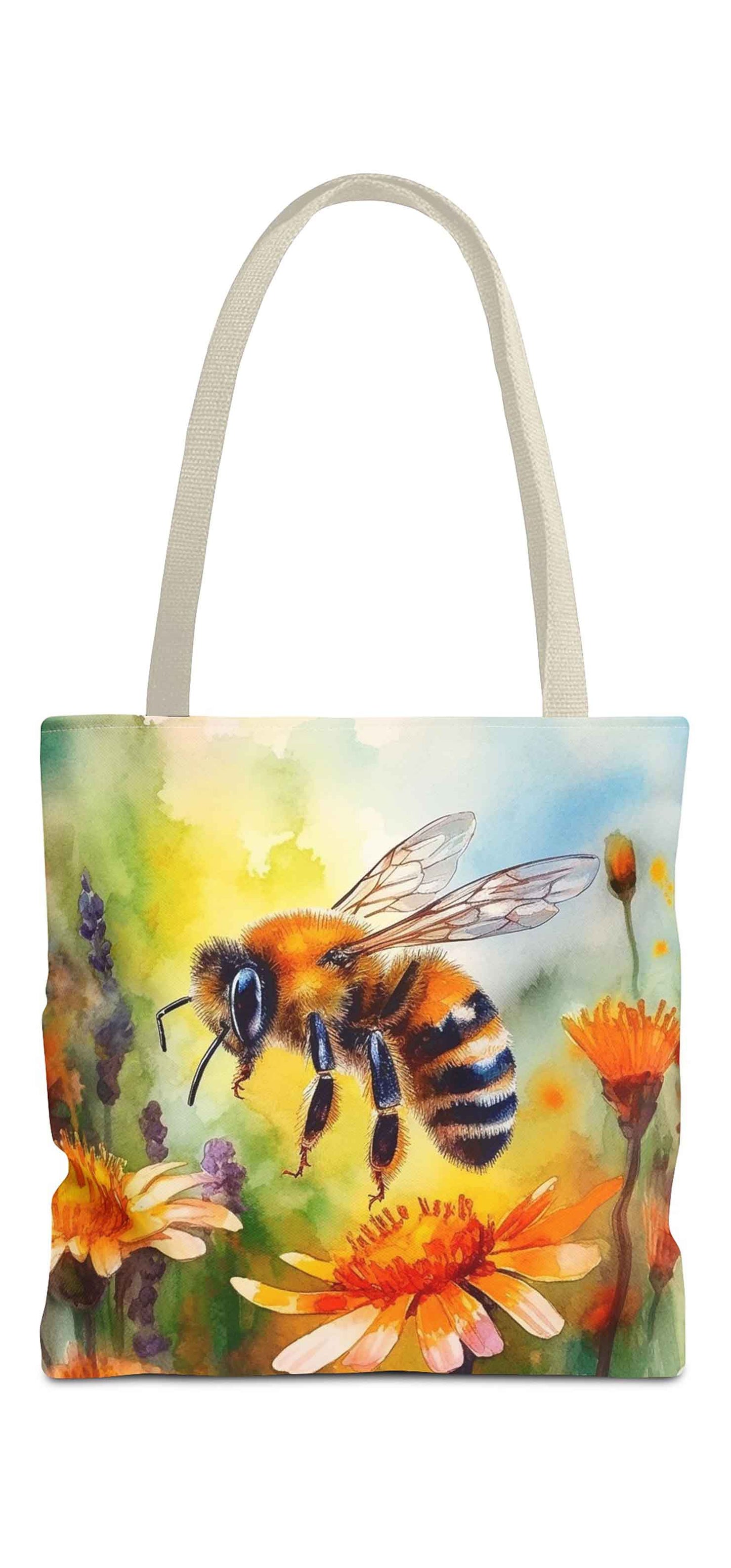 Floral Voyage Bee Tote Bag