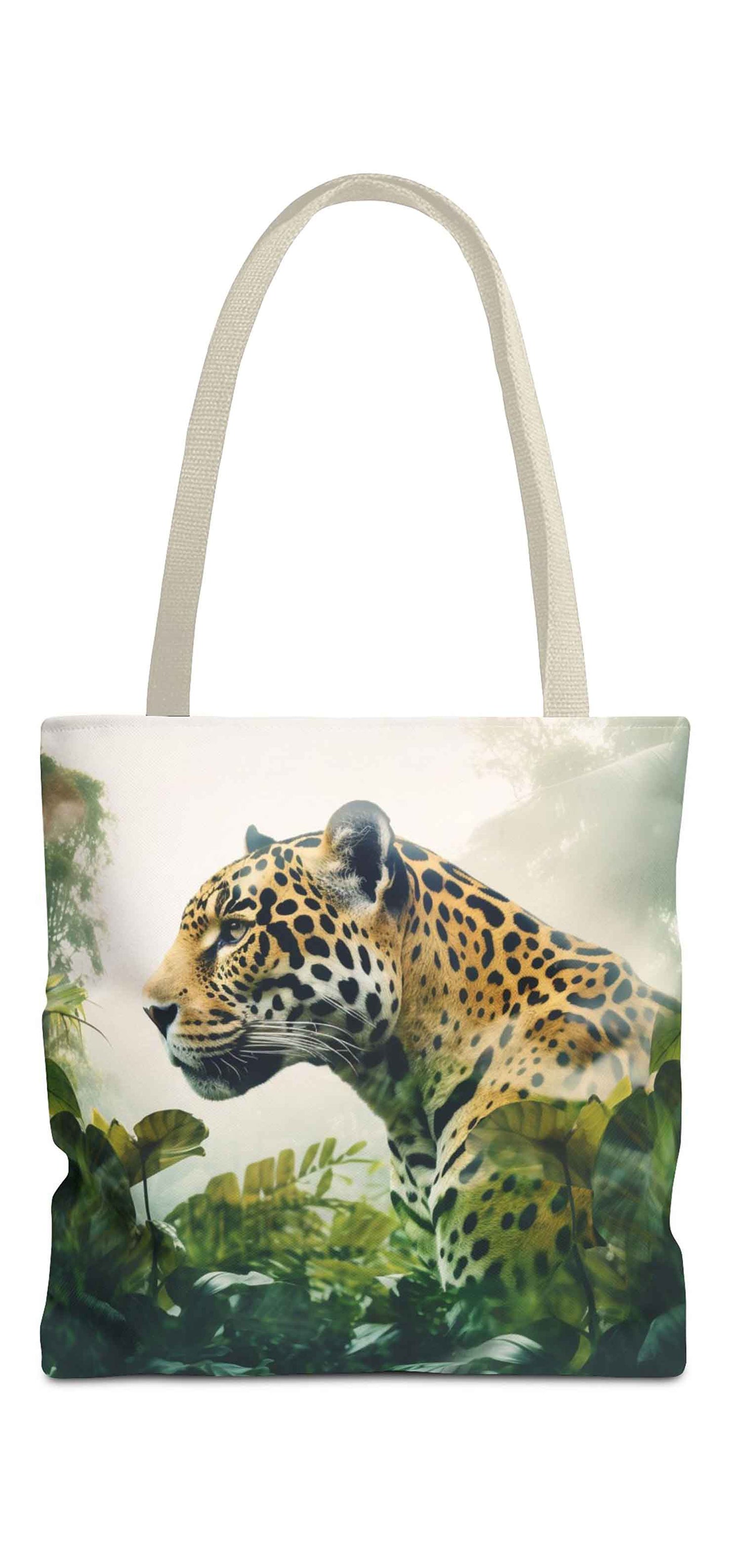 Jungle Majesty Jaguar Tote Bag