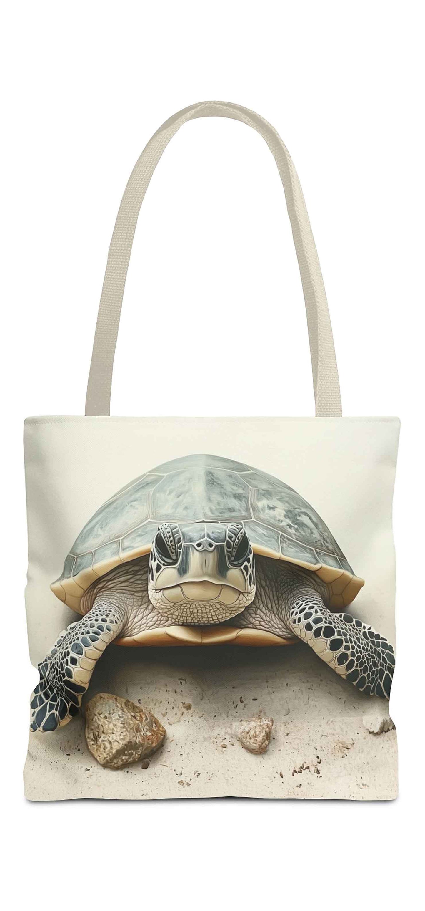 Sandy Stroll Turtle Tote Bag