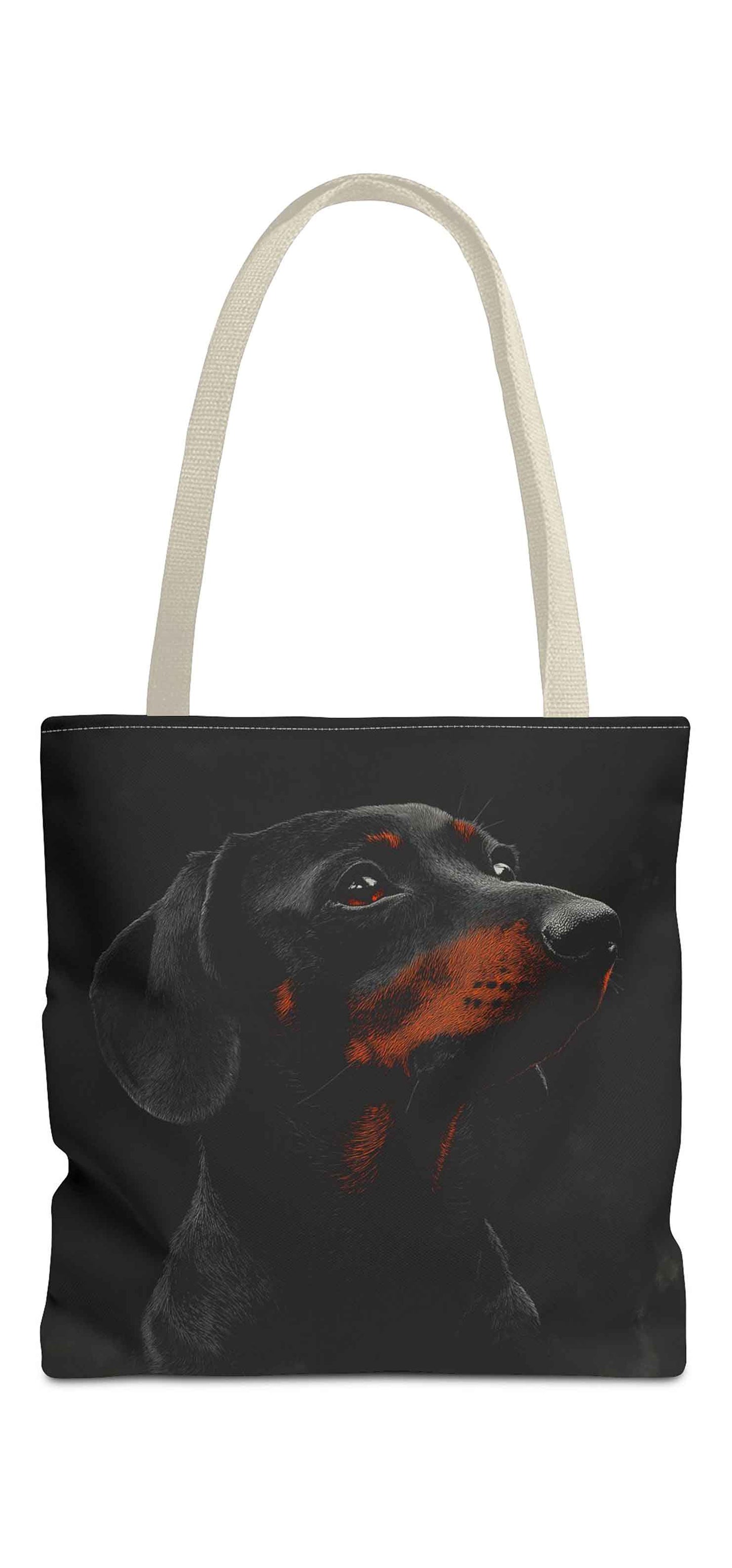 Elegant Dachshund Tote Bag