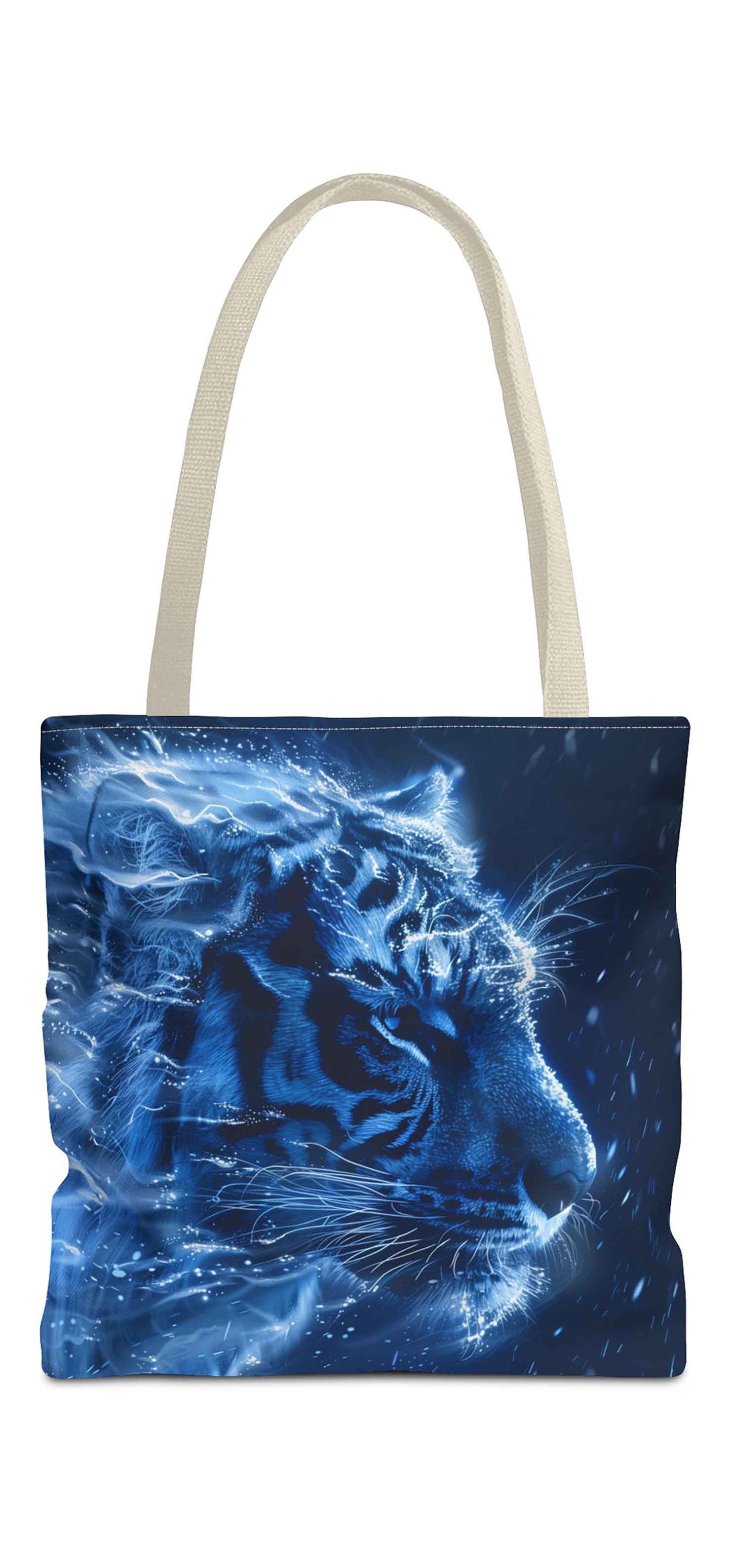 Luminescent Tiger Tote Bag
