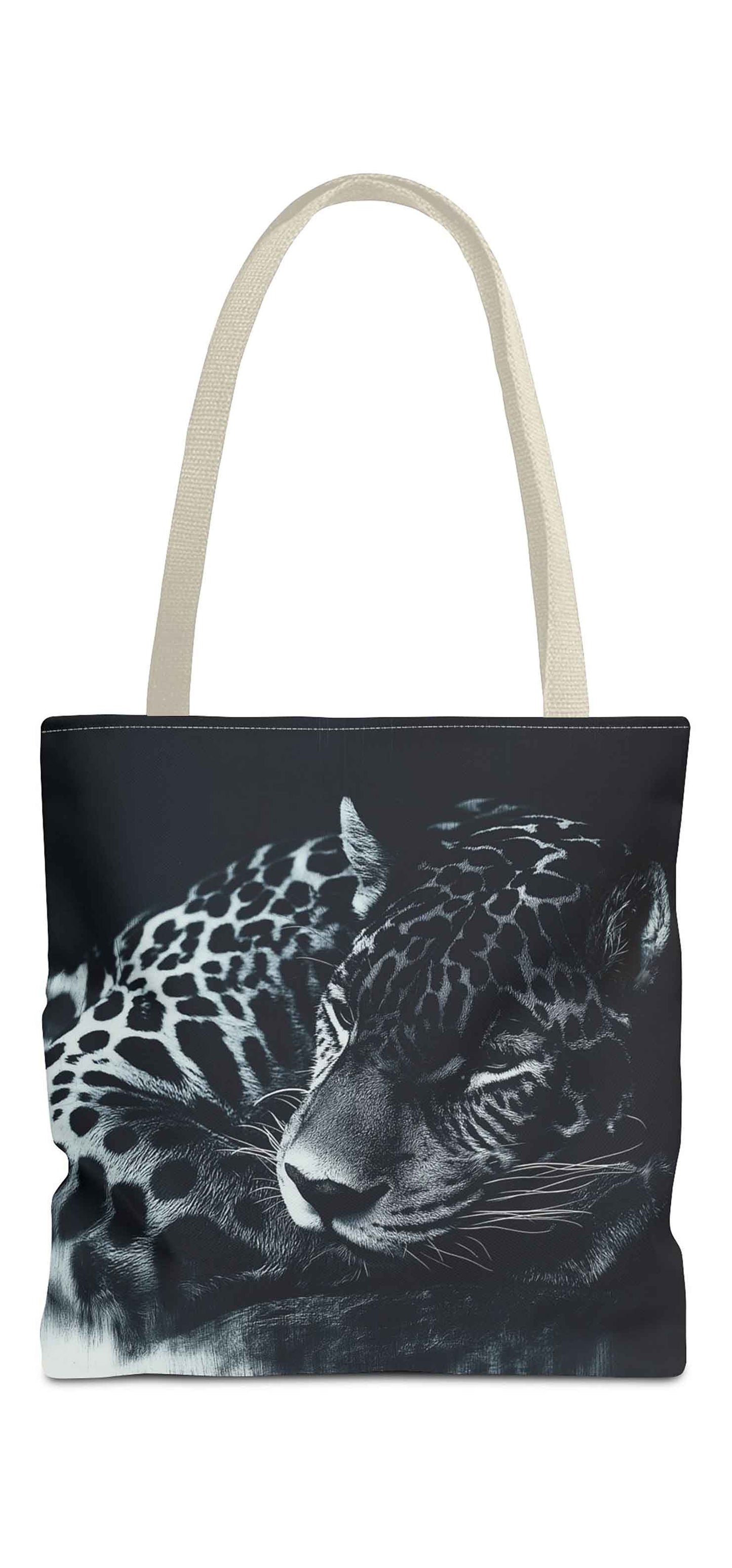 Silent Grace Jaguar Tote Bag
