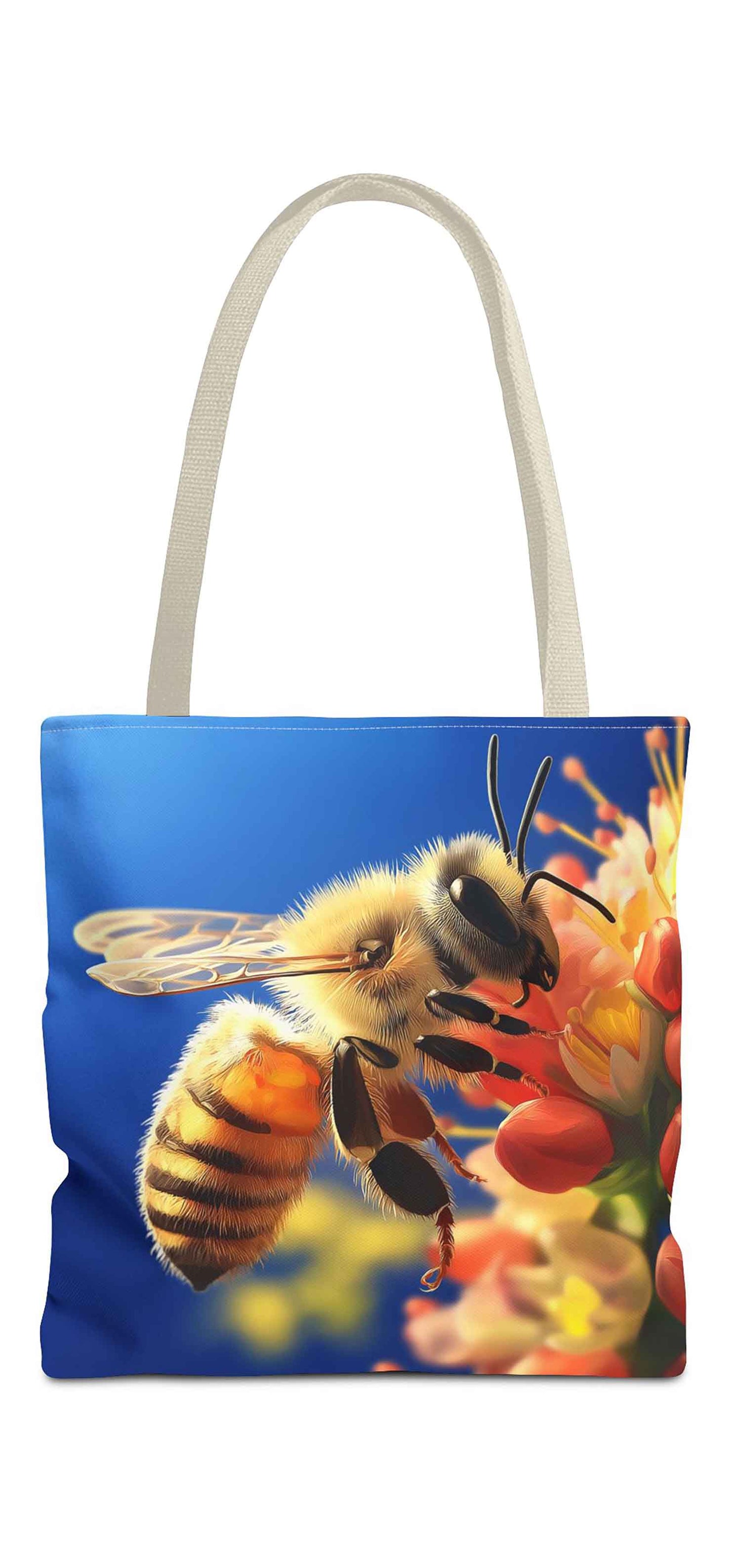 Golden Harvest Bee Tote Bag