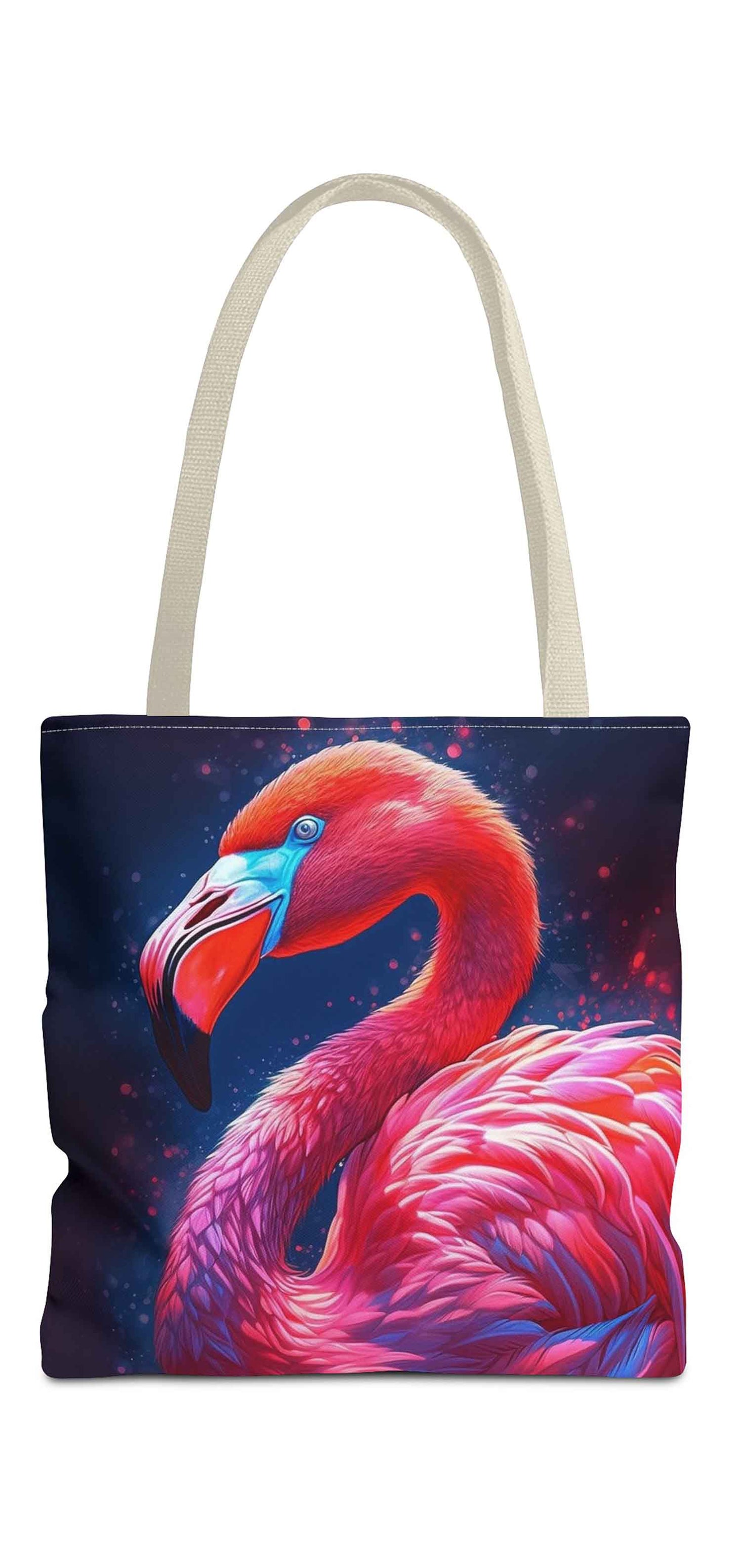 Luminous Elegance Flamingo Tote Bag
