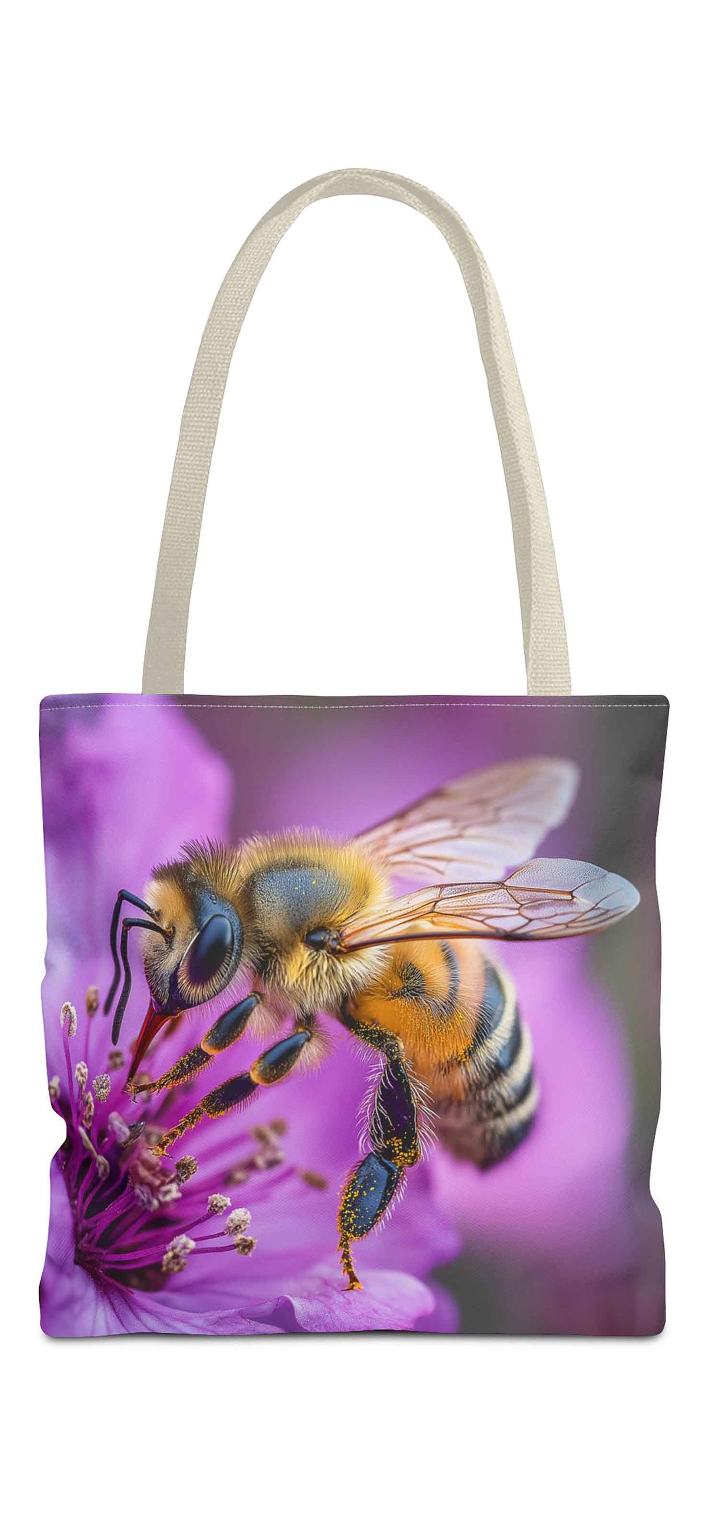Blooming Bee Tote Bag