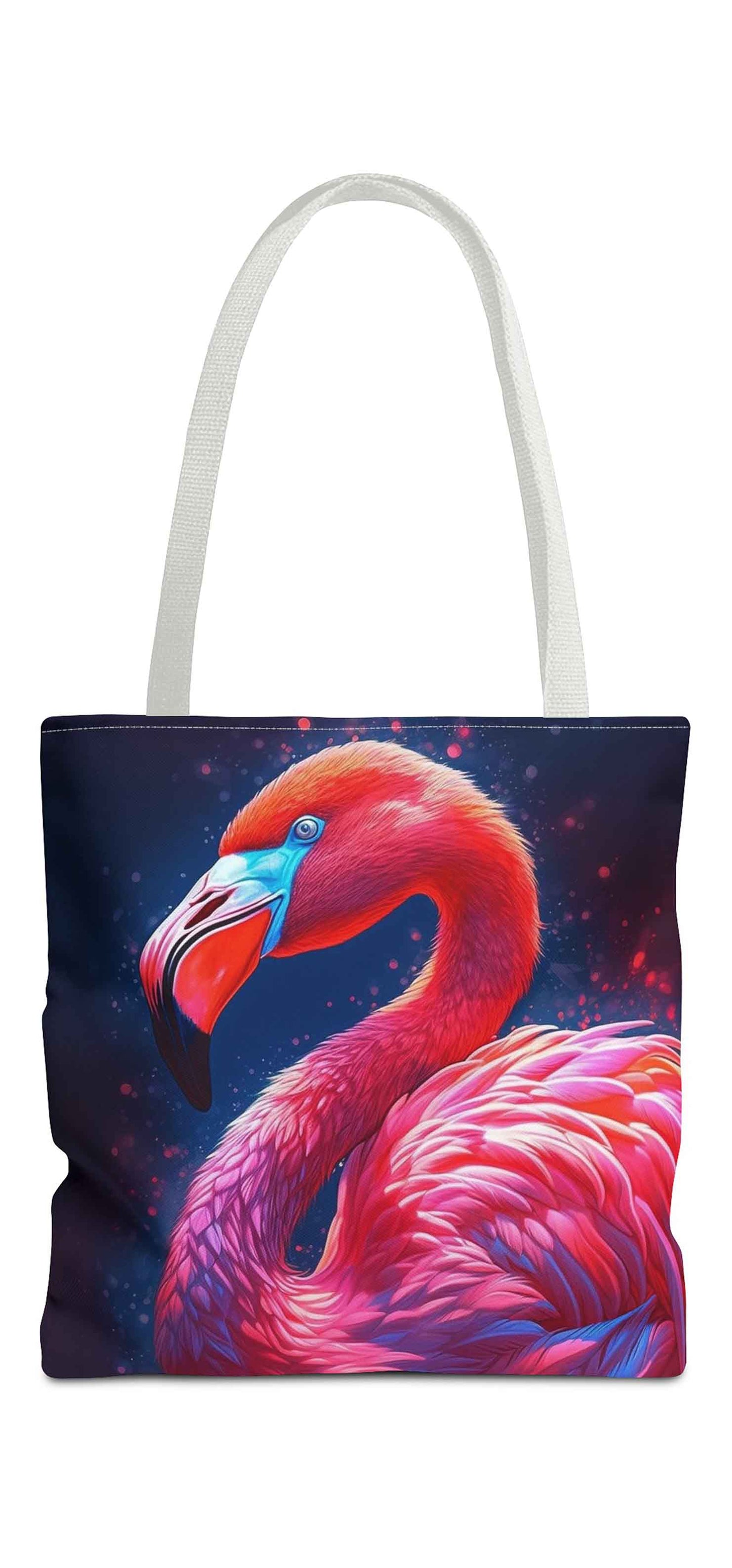 Luminous Elegance Flamingo Tote Bag