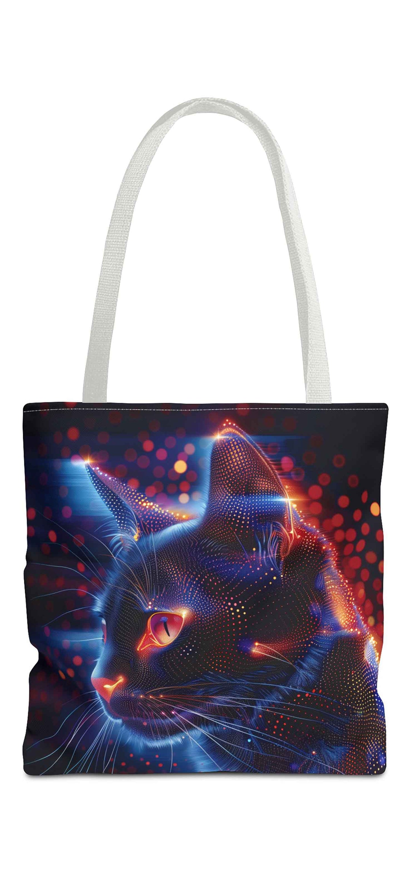 Cyber Vision Cat Tote Bag