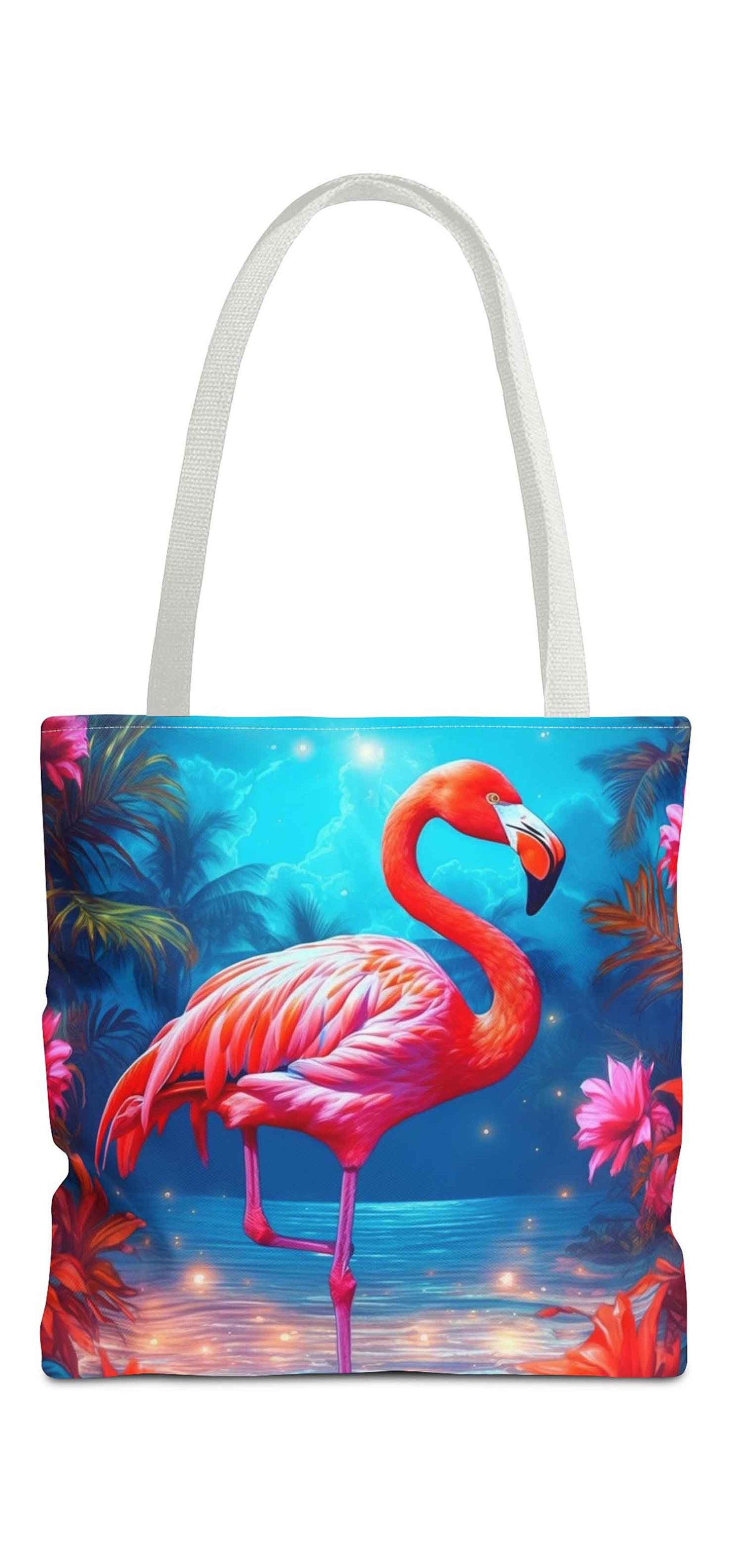 Tropical Flamingo Tote Bag