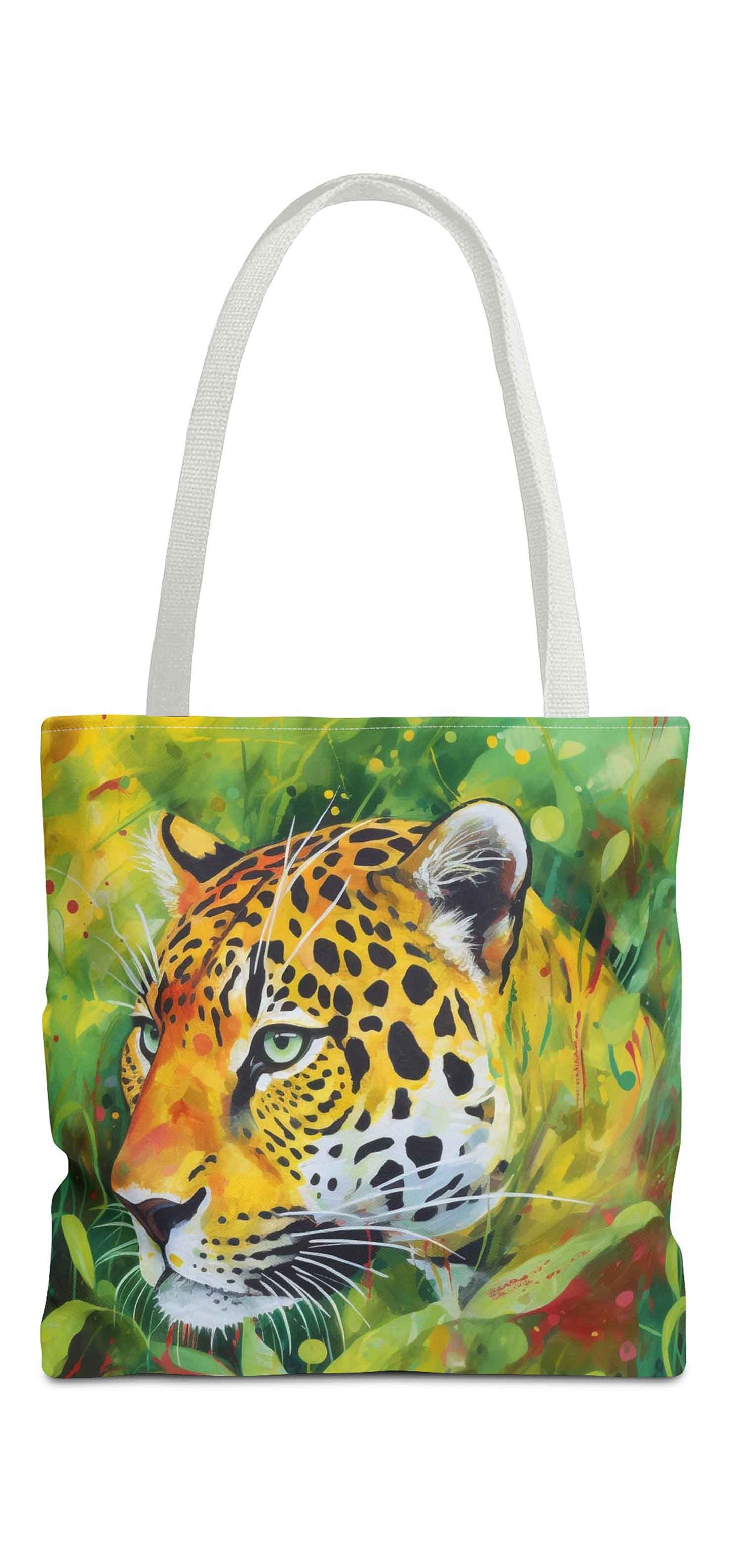 Floral Predator Tote Bag