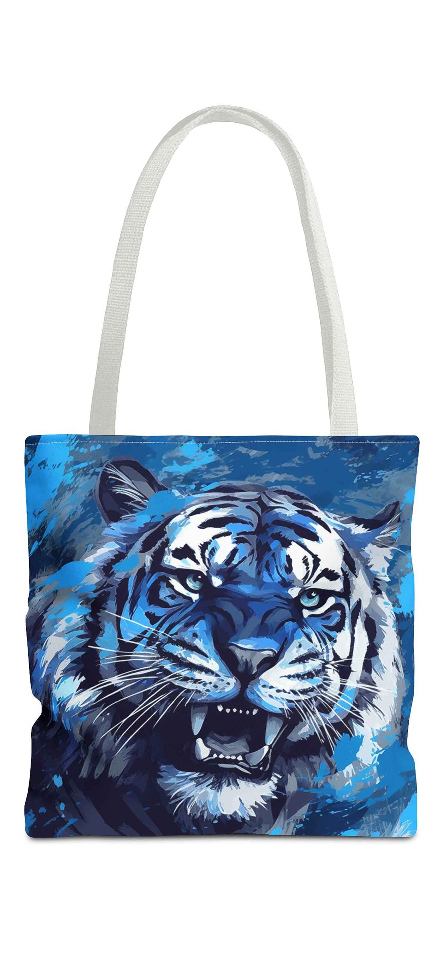 Blizzard Beast Tiger Tote Bag