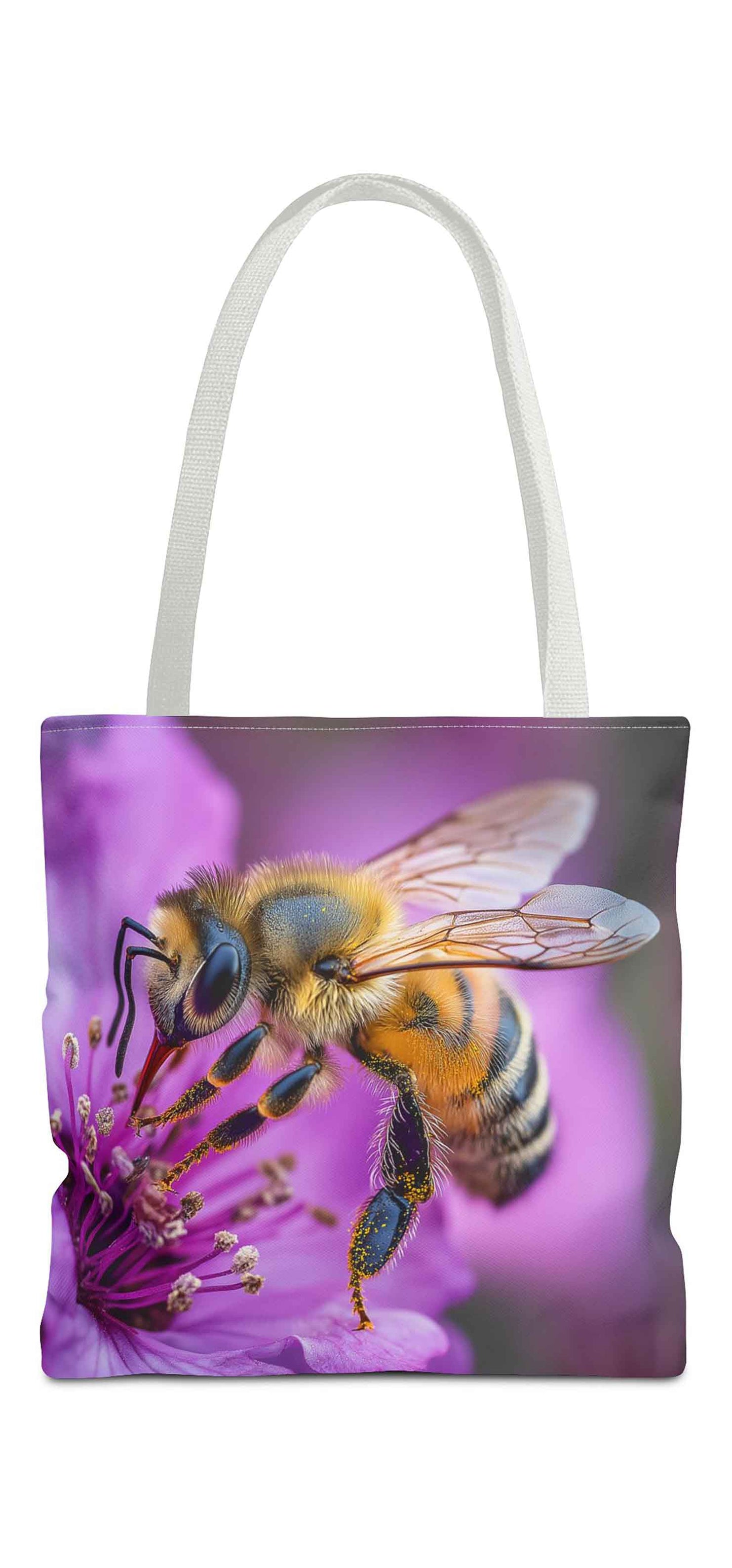 Blooming Bee Tote Bag