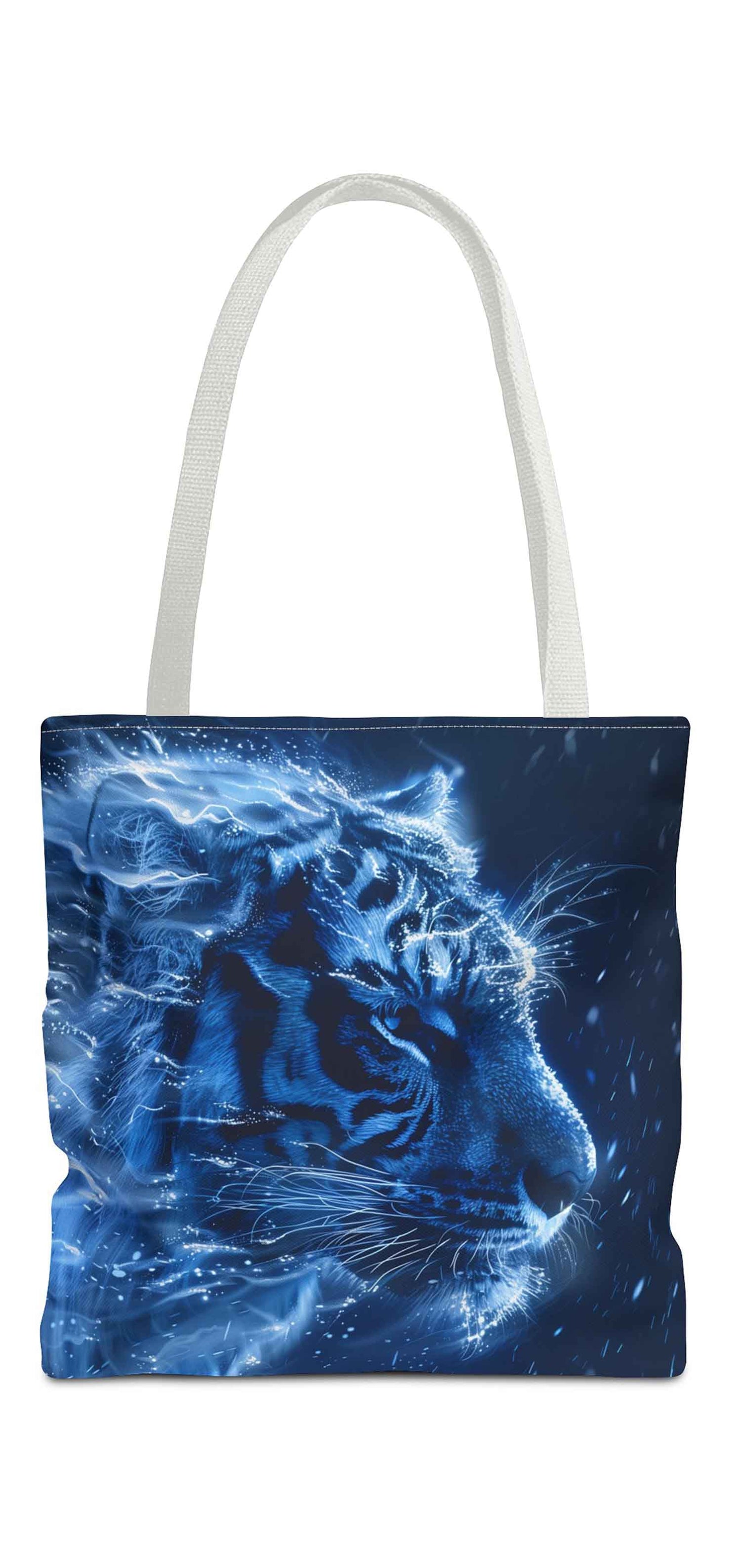 Luminescent Tiger Tote Bag
