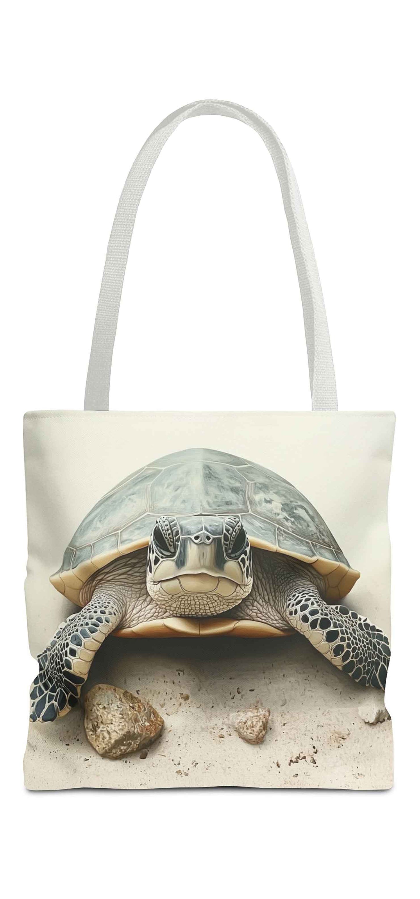 Sandy Stroll Turtle Tote Bag