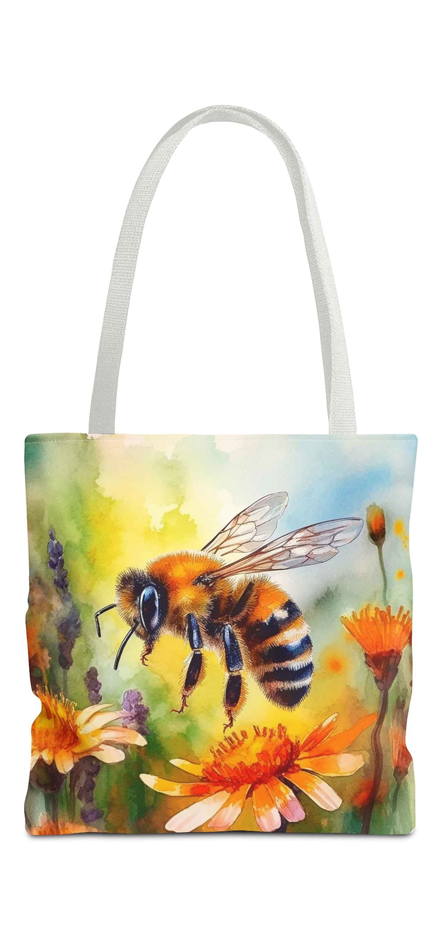 Floral Voyage Bee Tote Bag