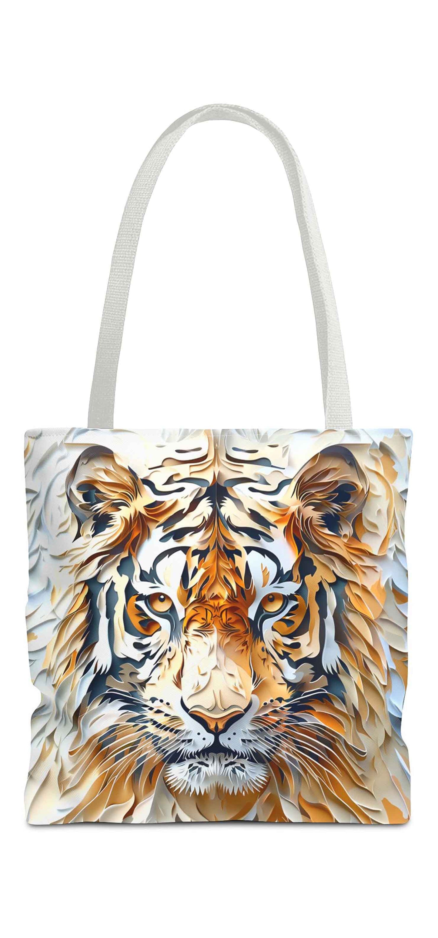 Intricate Tiger Art Tote Bag