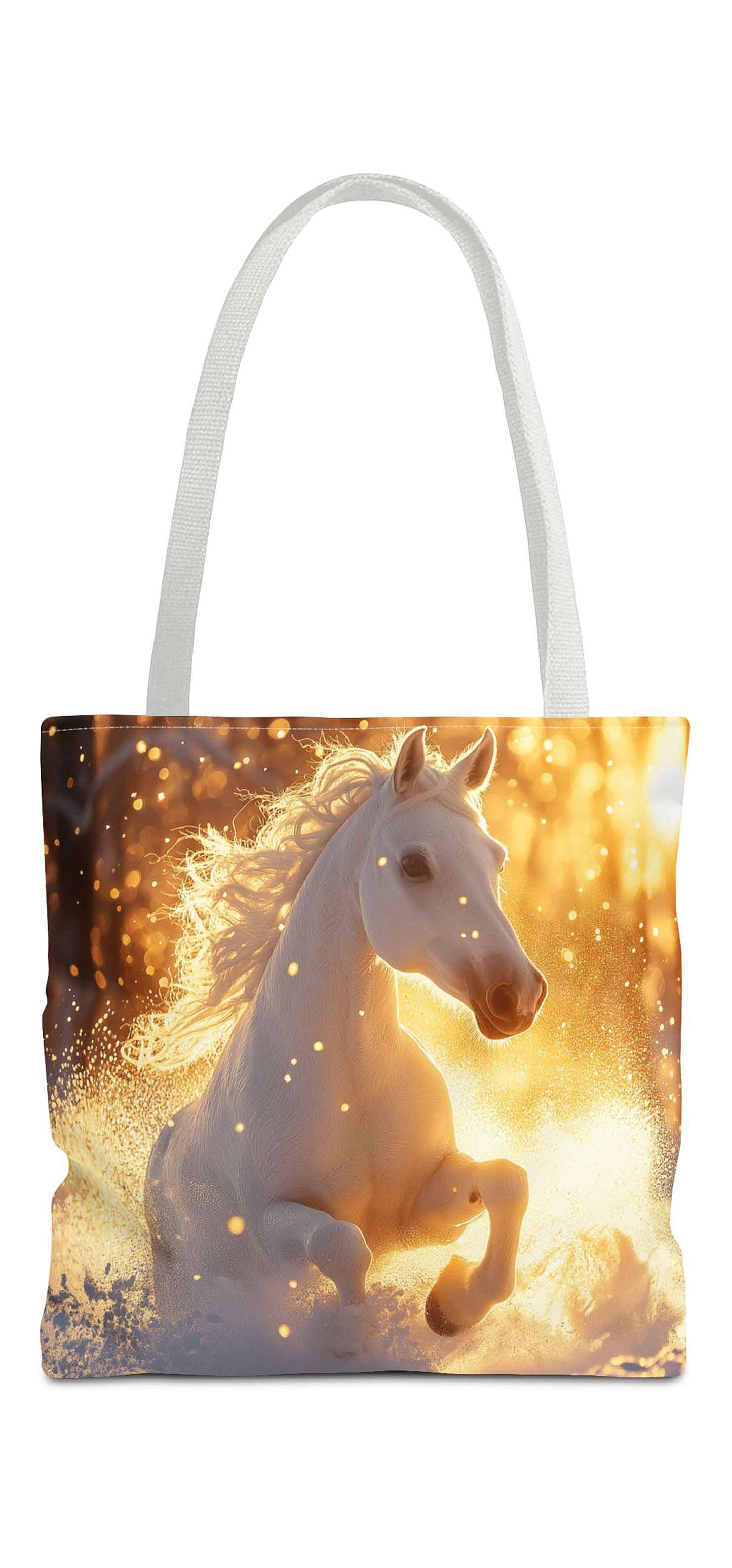 Golden Dawn Galloping Tote Bag