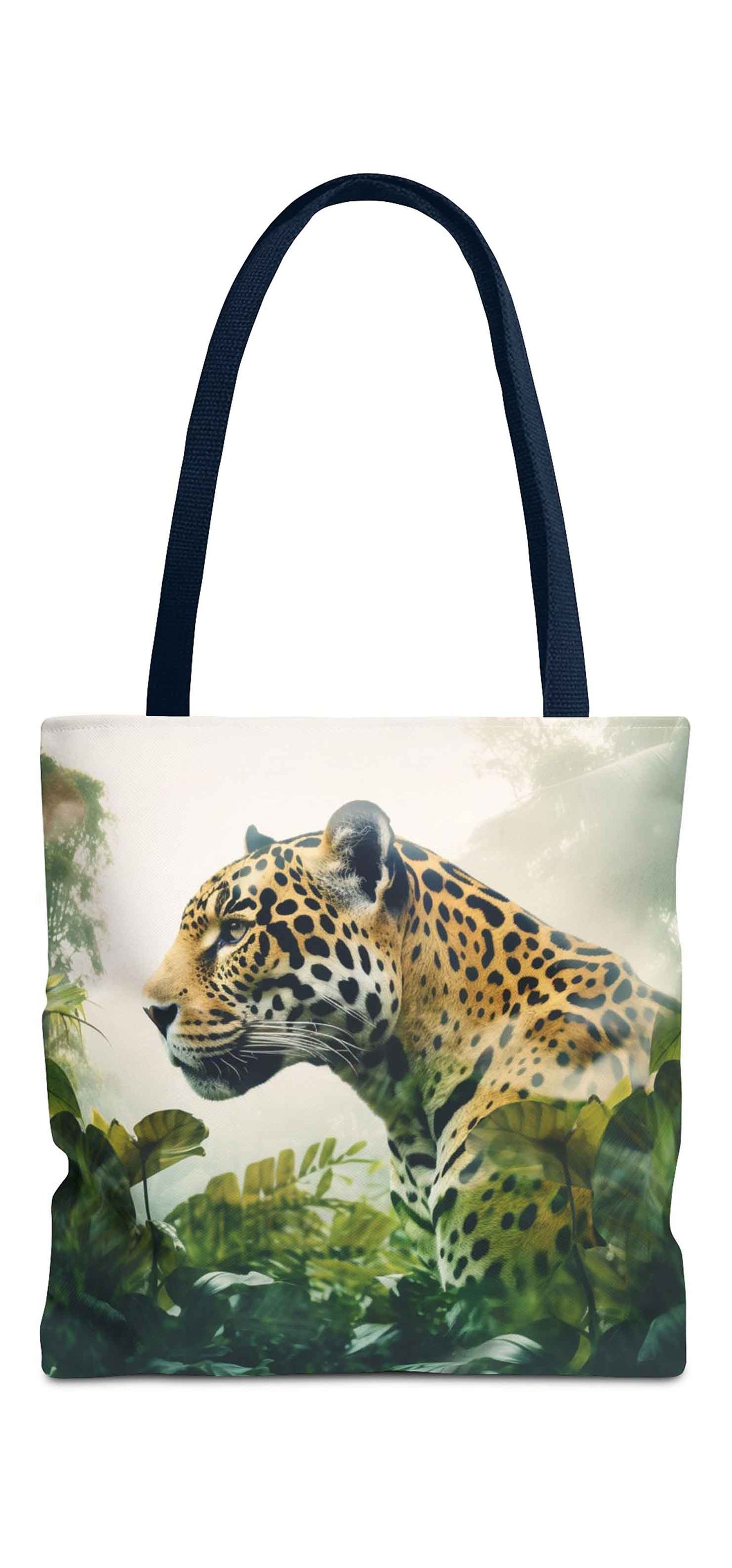 Jungle Majesty Jaguar Tote Bag