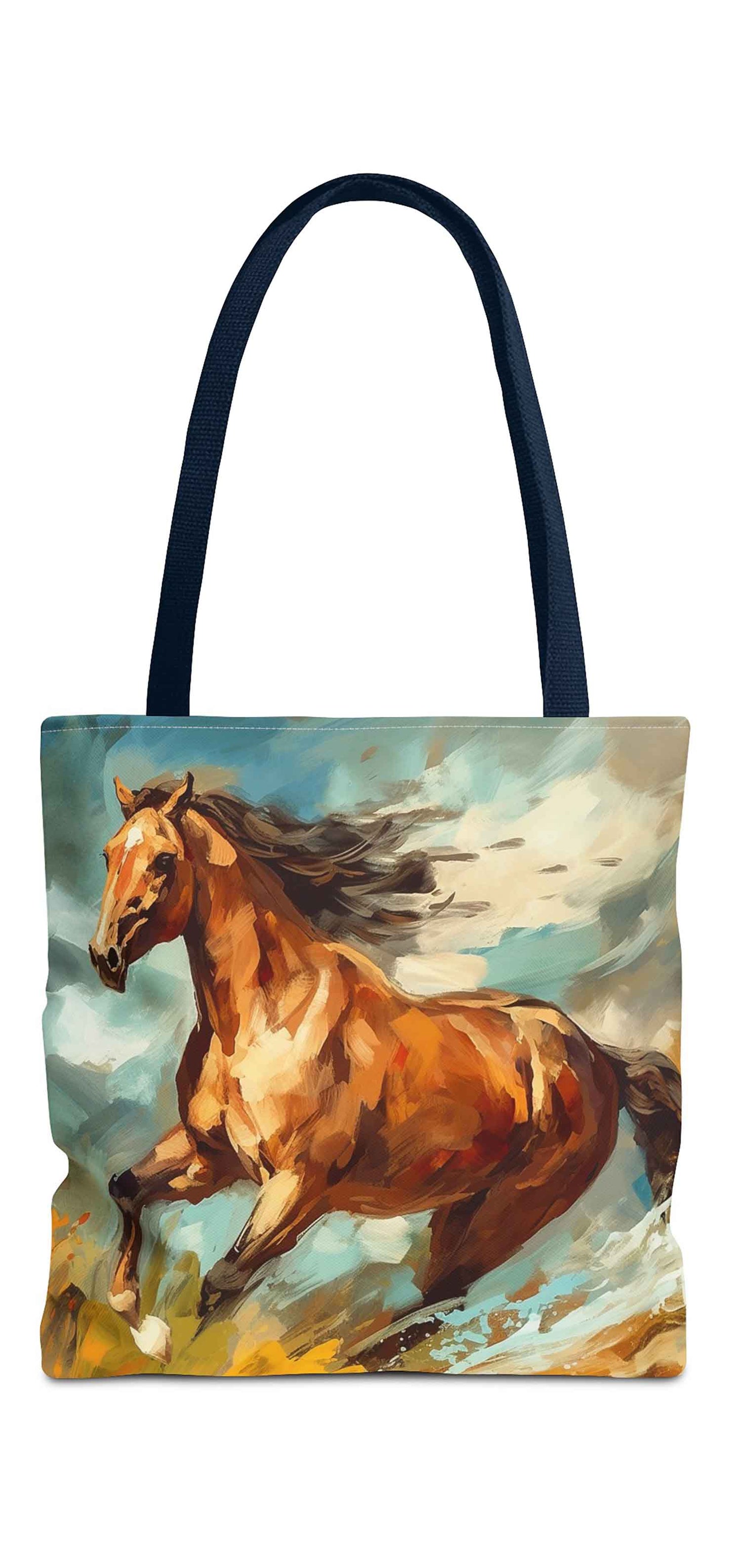 Wild Wanders Horse Tote Bag