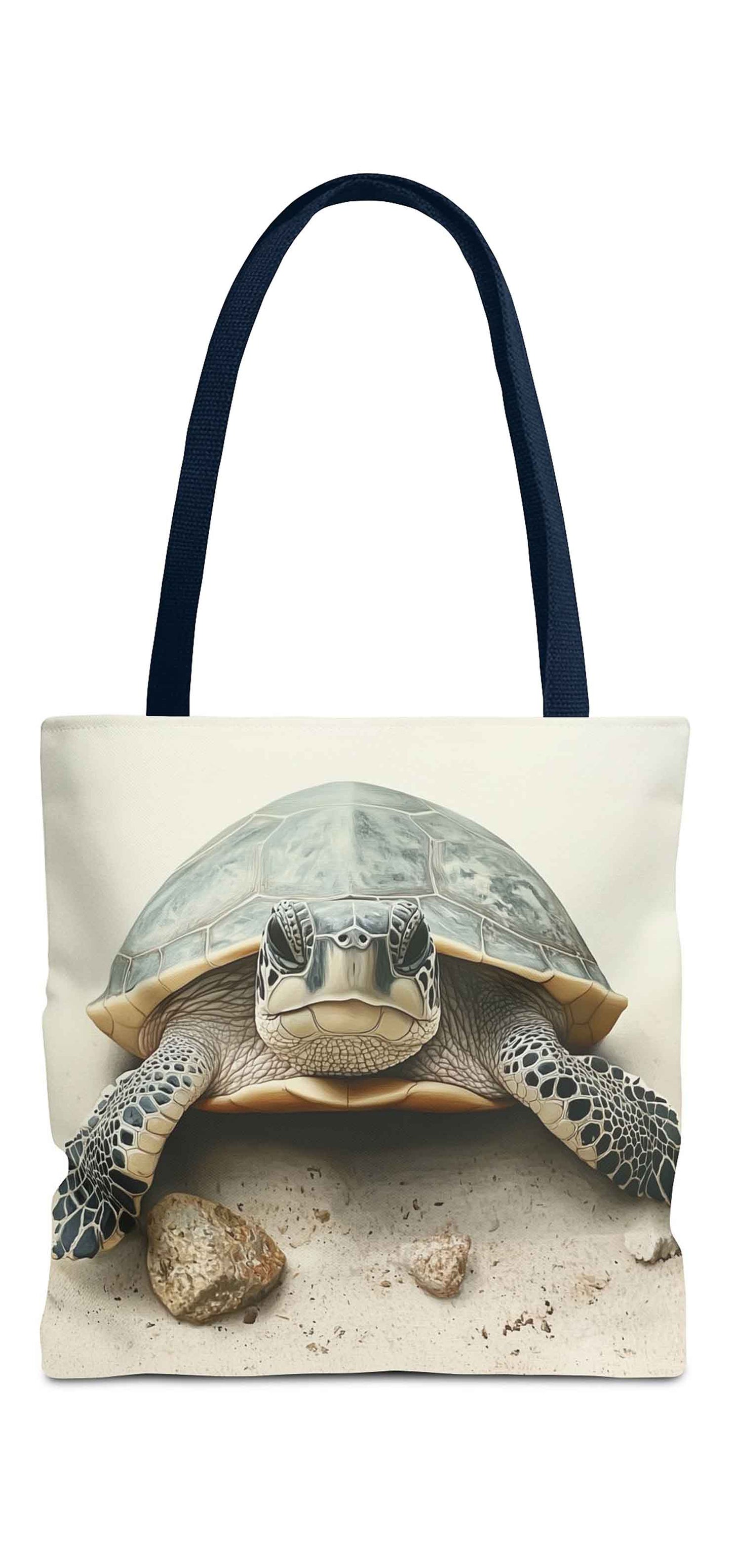 Sandy Stroll Turtle Tote Bag