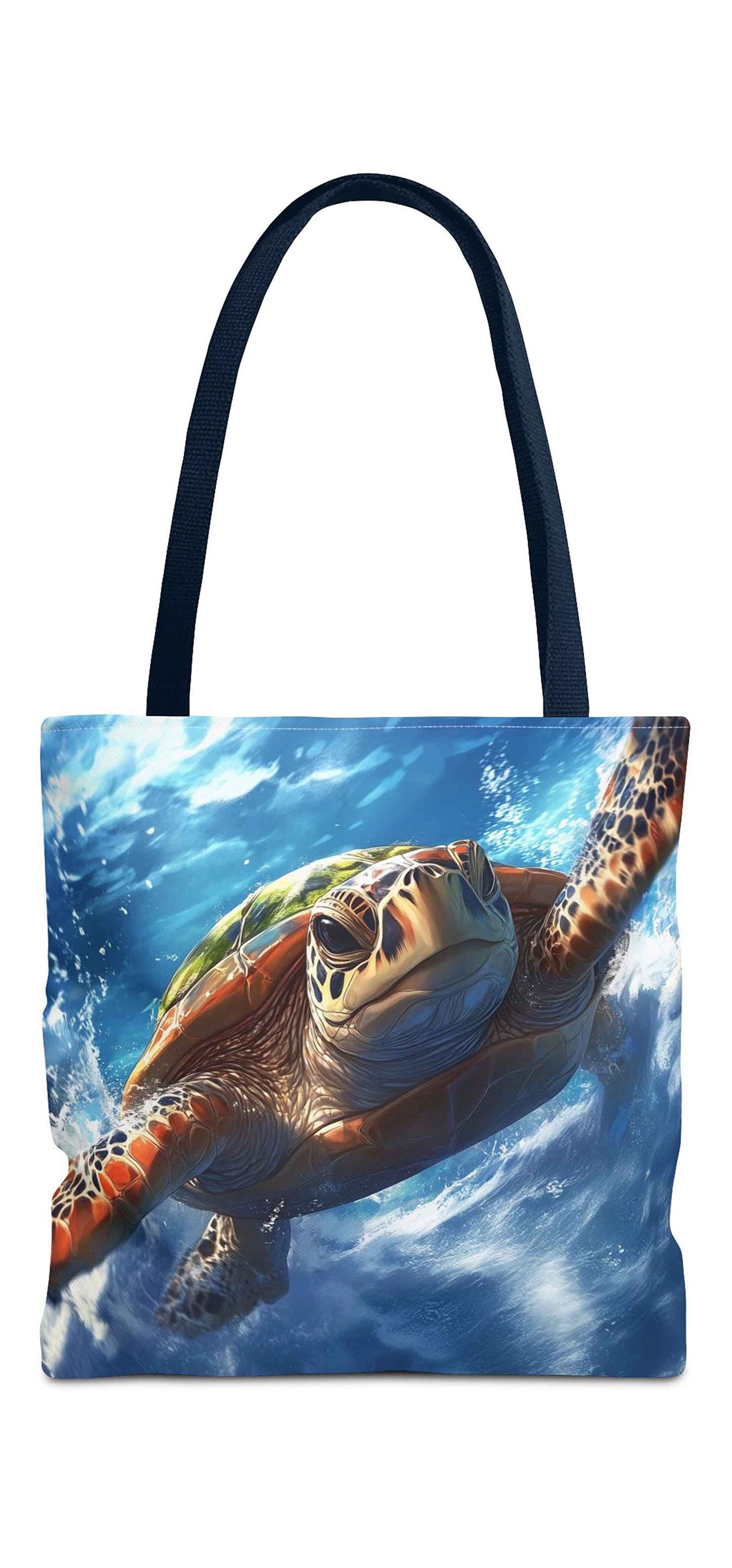 Ocean Escape Turtle Tote Bag