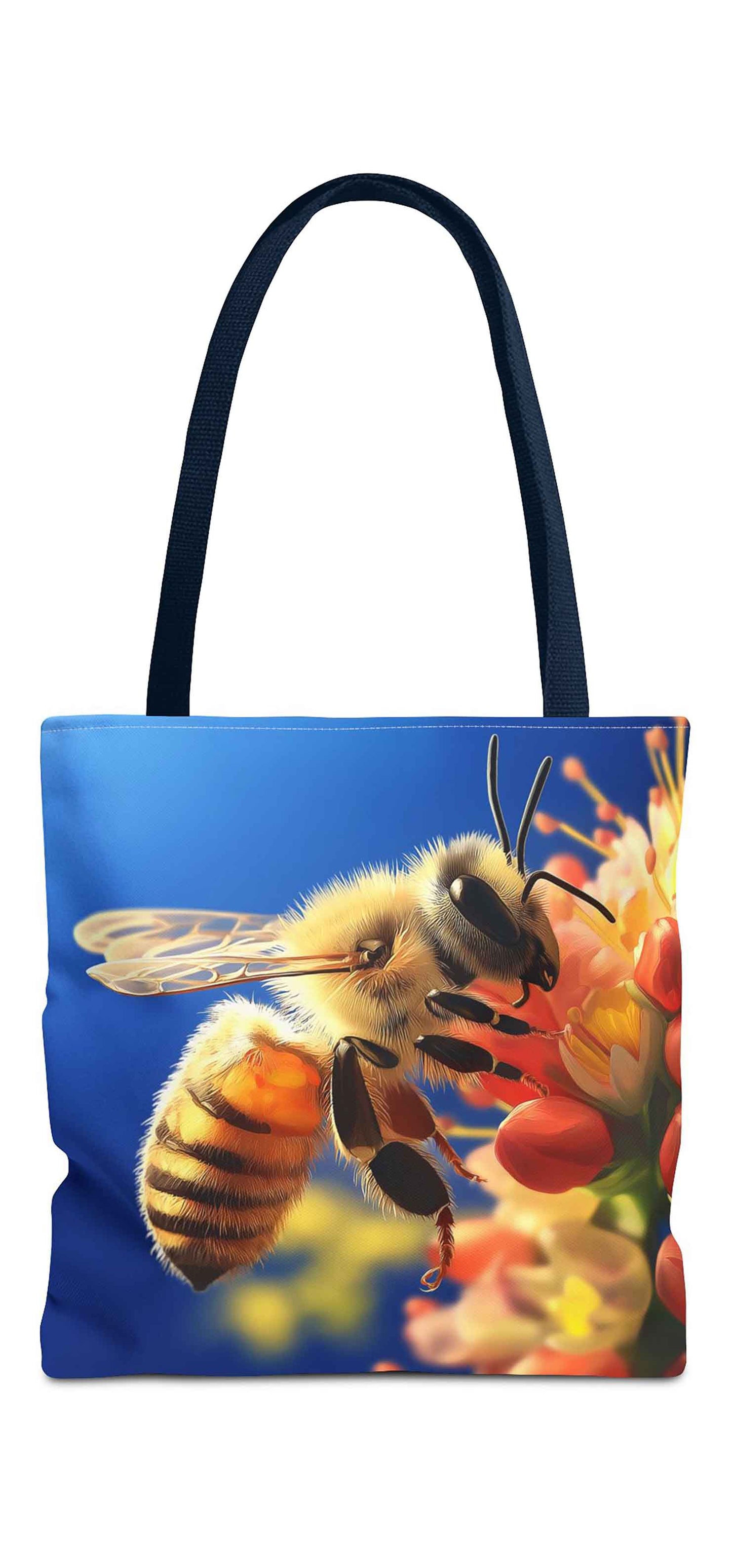 Golden Harvest Bee Tote Bag
