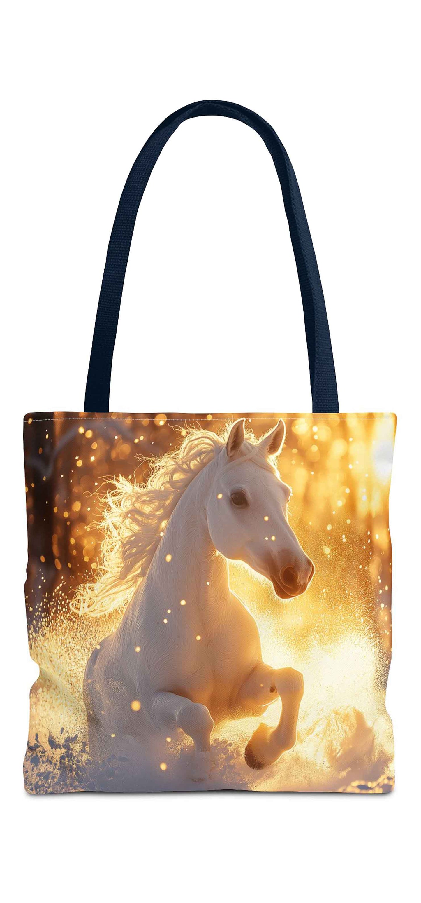 Golden Dawn Galloping Tote Bag