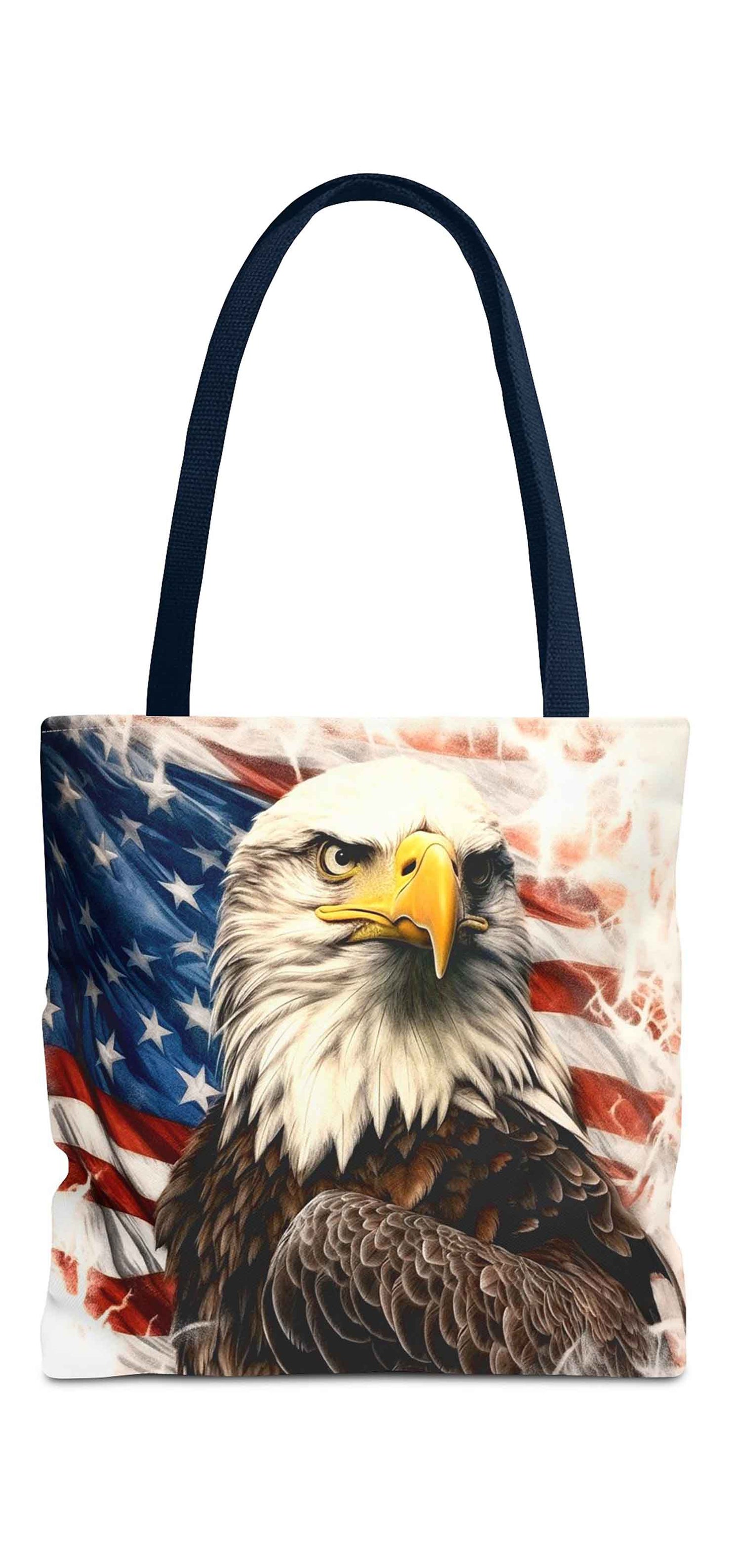 Old Glory Eagle Tote Bag