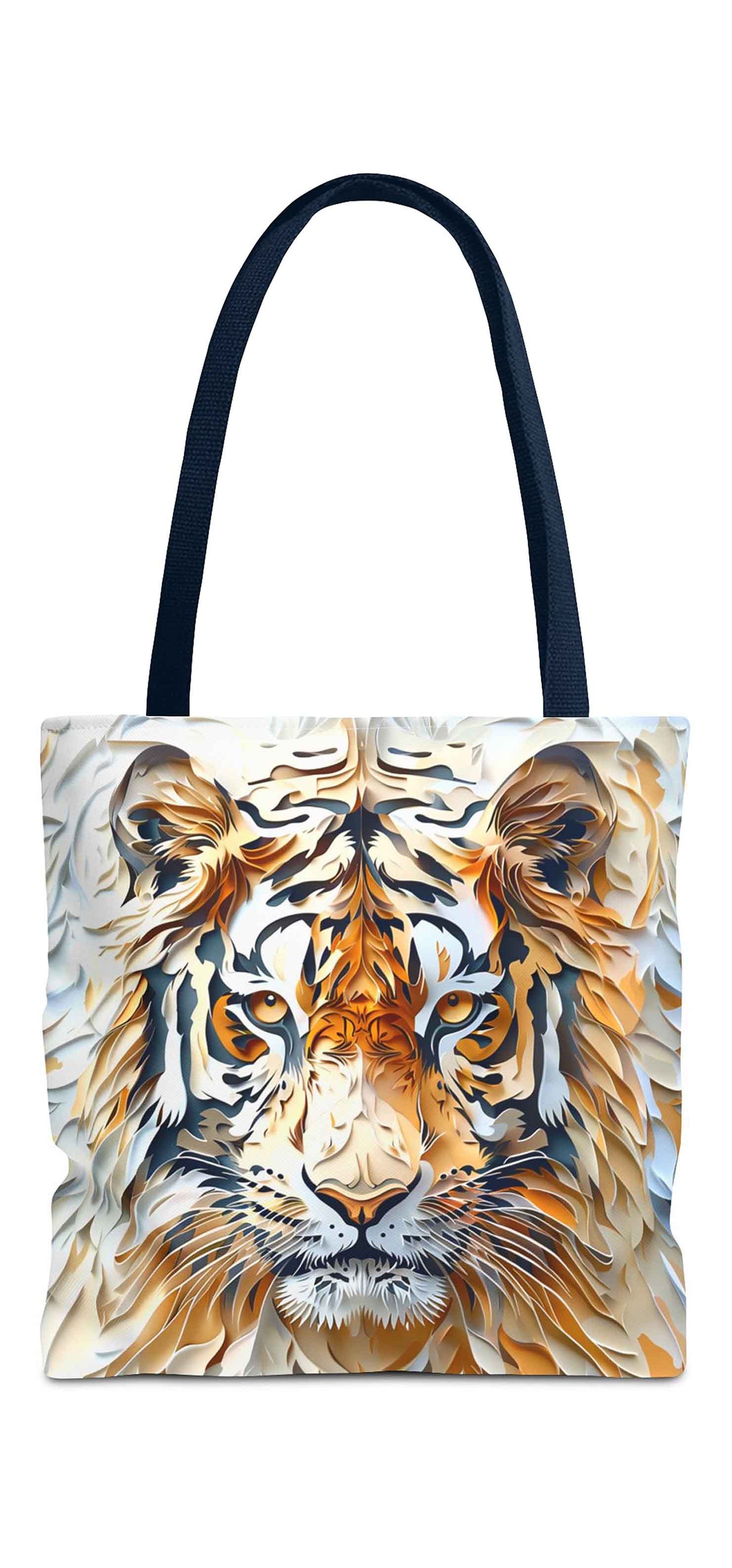 Intricate Tiger Art Tote Bag