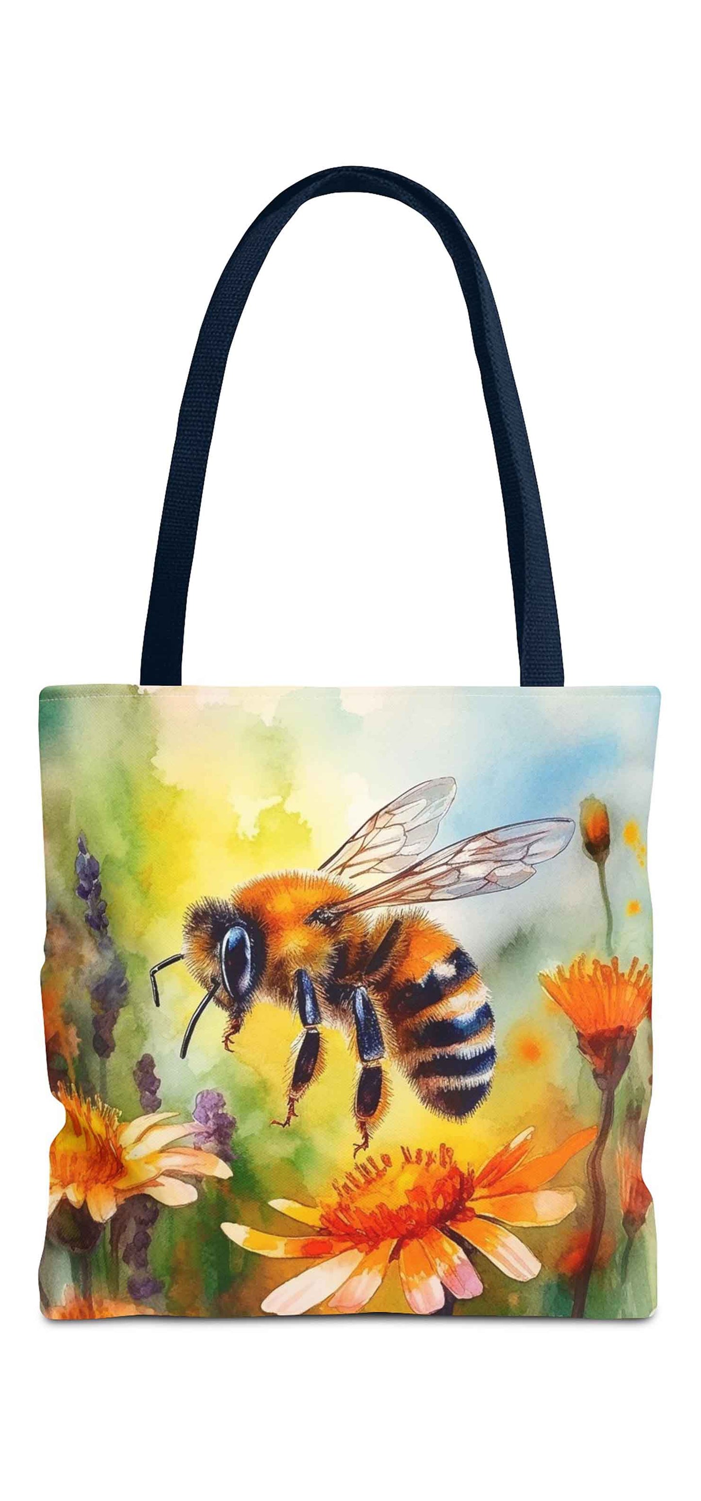 Floral Voyage Bee Tote Bag